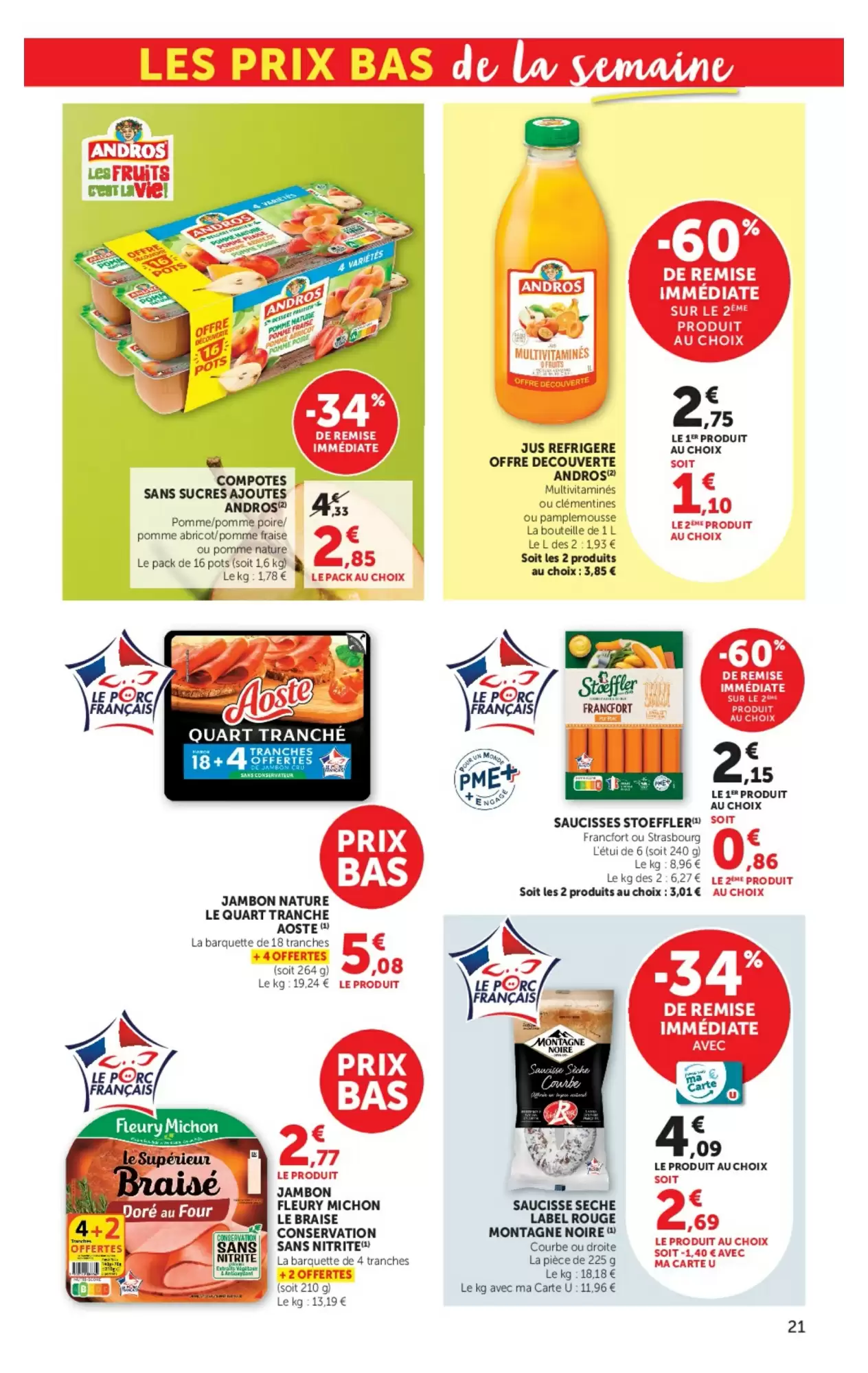 Entretien de la maison dans le catalogue U Express