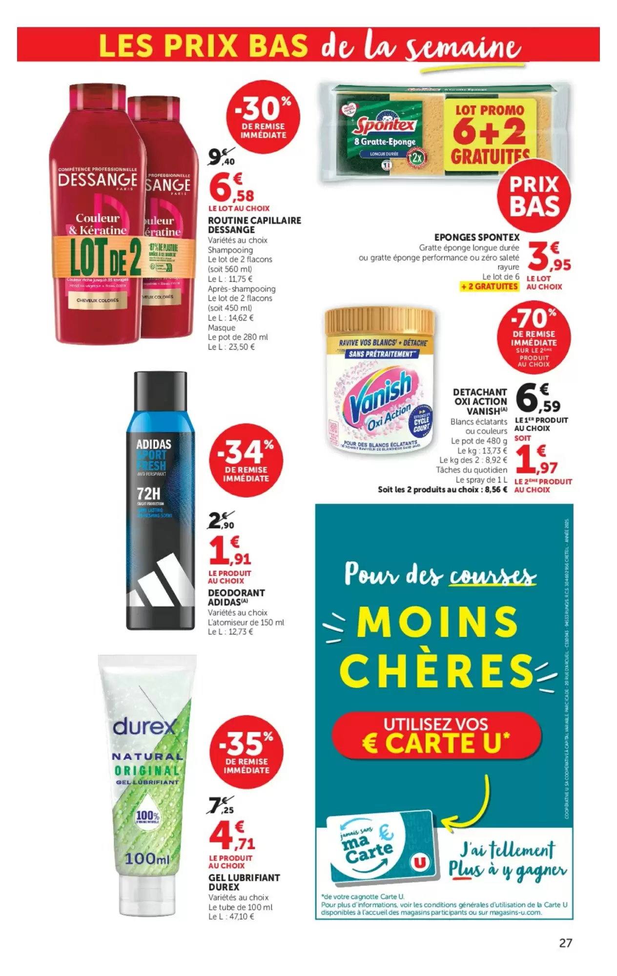 Épicerie salée du catalogue U Express