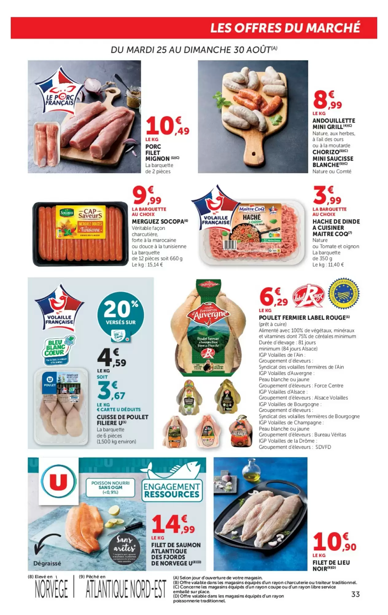 Fromages et produits frais U Express
