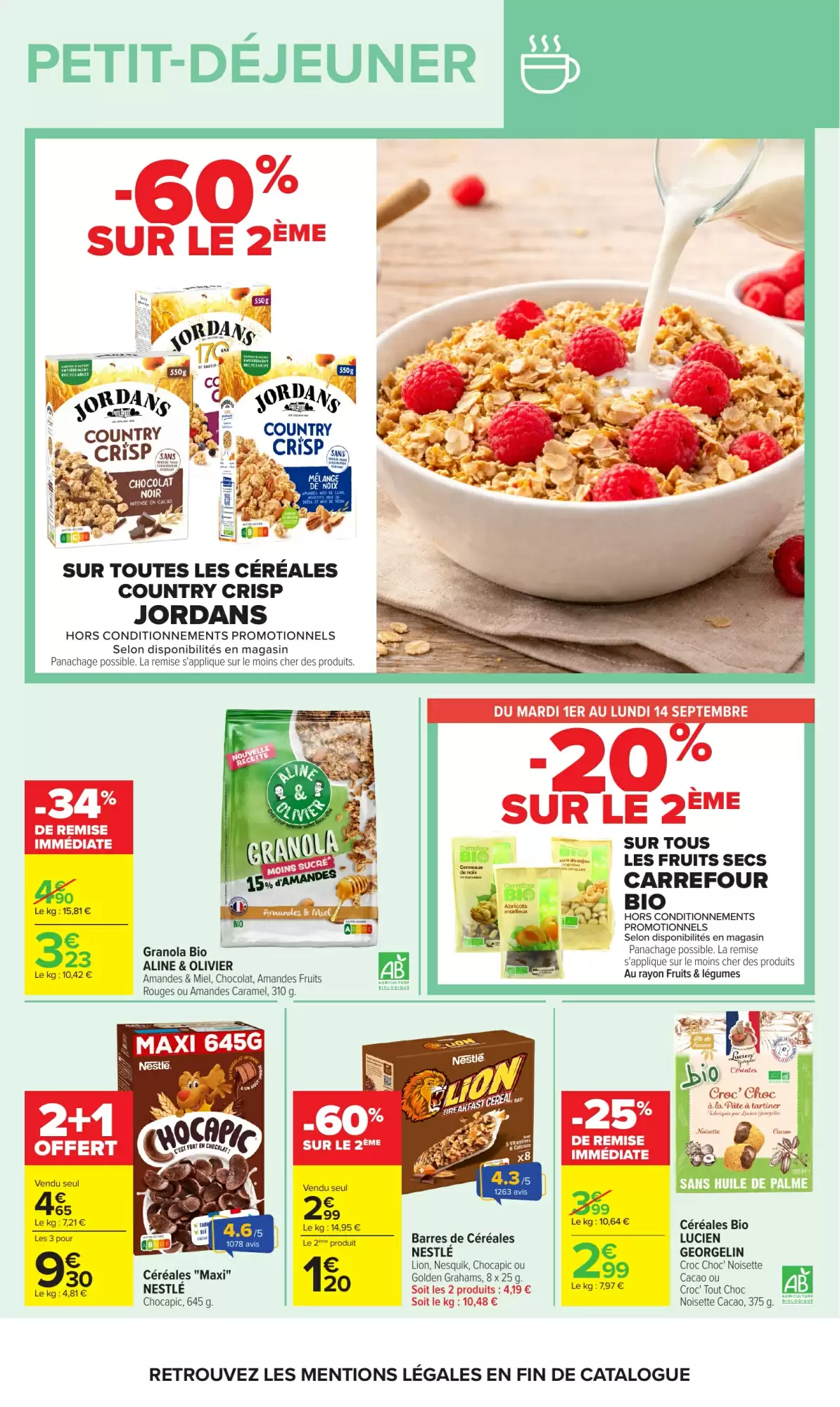 Catalogue Carrefour du 1 au 14 septembre 2026 – page 17