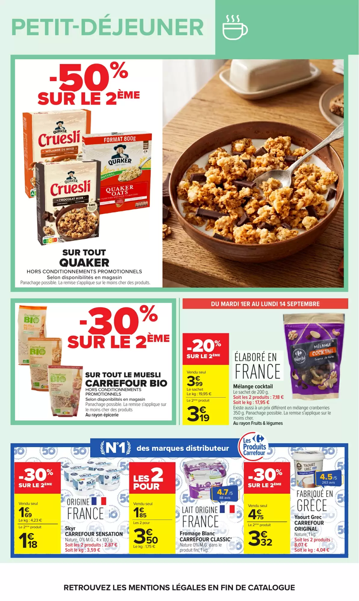 Catalogue Carrefour du 1 au 14 septembre 2026 – page 18
