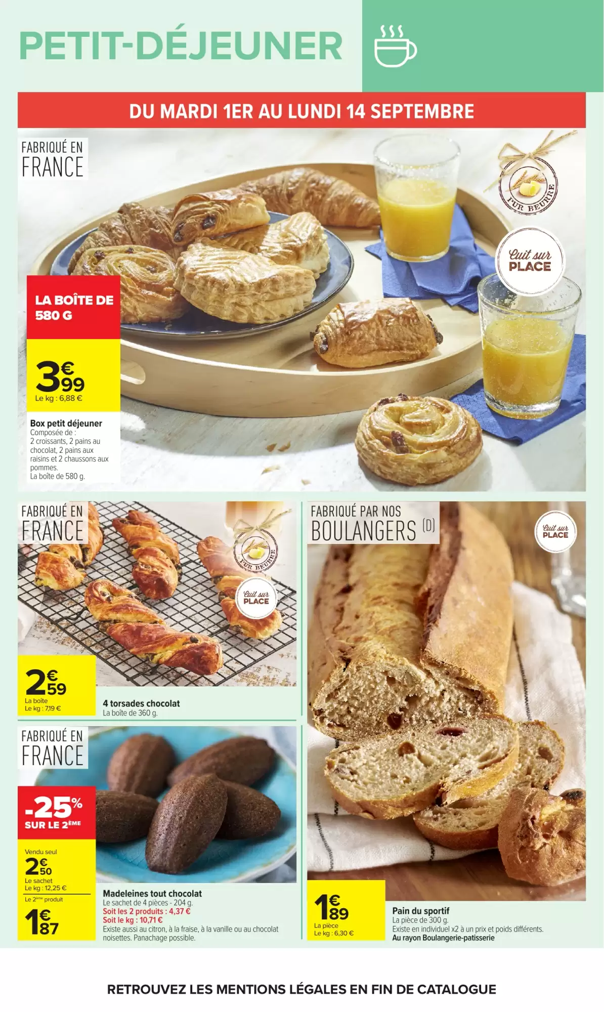 Catalogue Carrefour du 1 au 14 septembre 2026 – page 1
