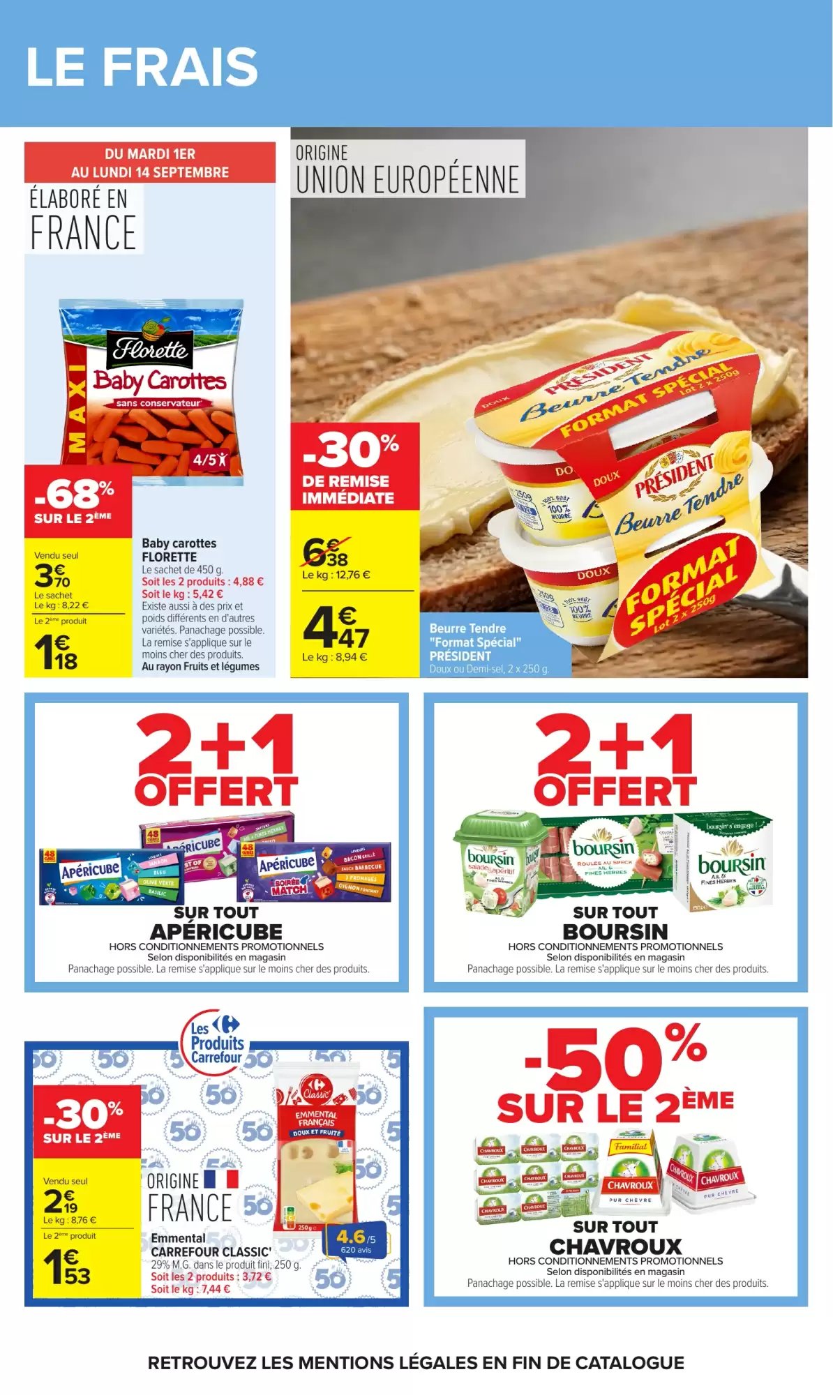 Catalogue Carrefour du 1 au 14 septembre 2026 – page 16
