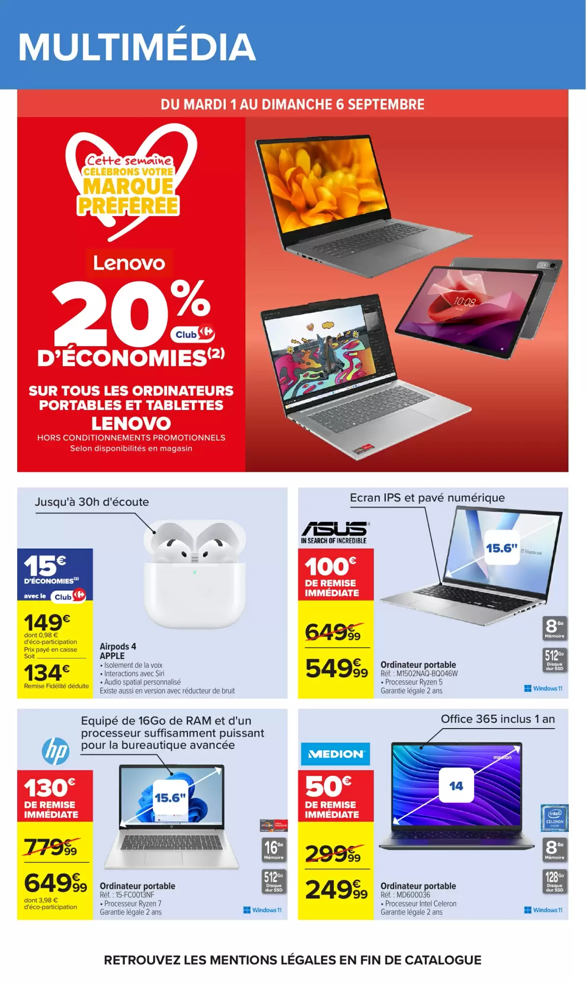 Catalogue Carrefour du 1 au 14 septembre 2026 – page 13
