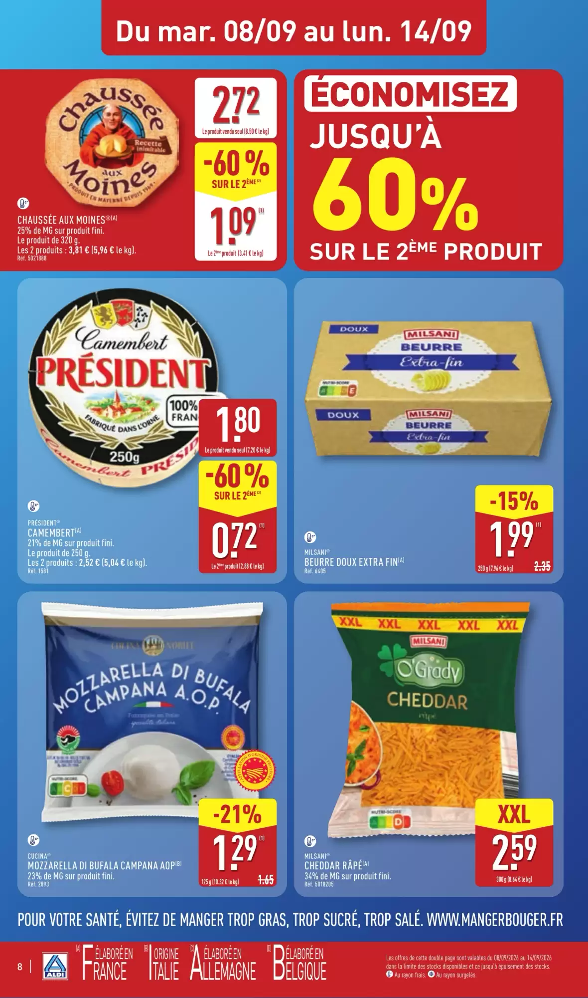 Catalogue Aldi du 8 au 14 septembre 2026 – page 1