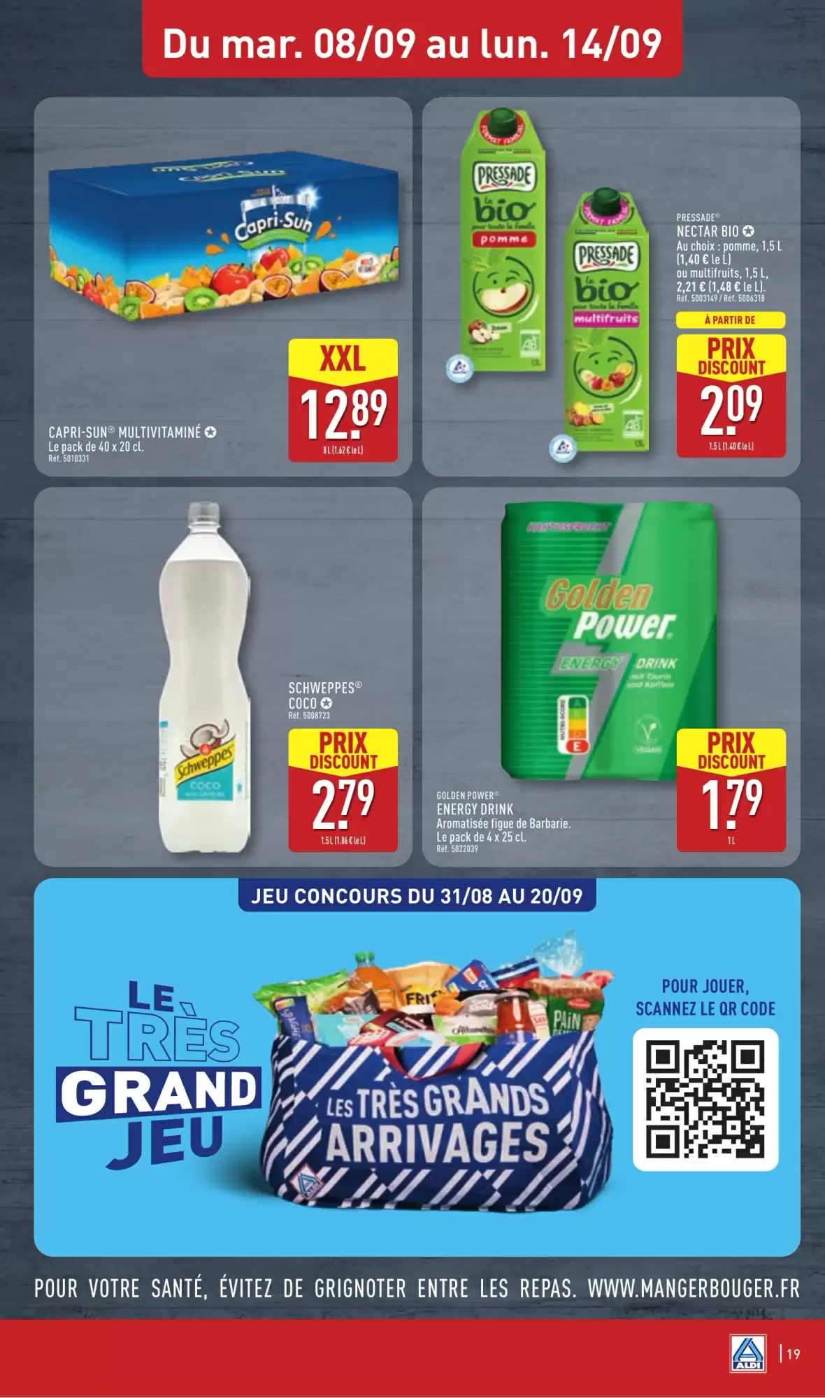 Catalogue Aldi du 8 au 14 septembre 2026 – page 1