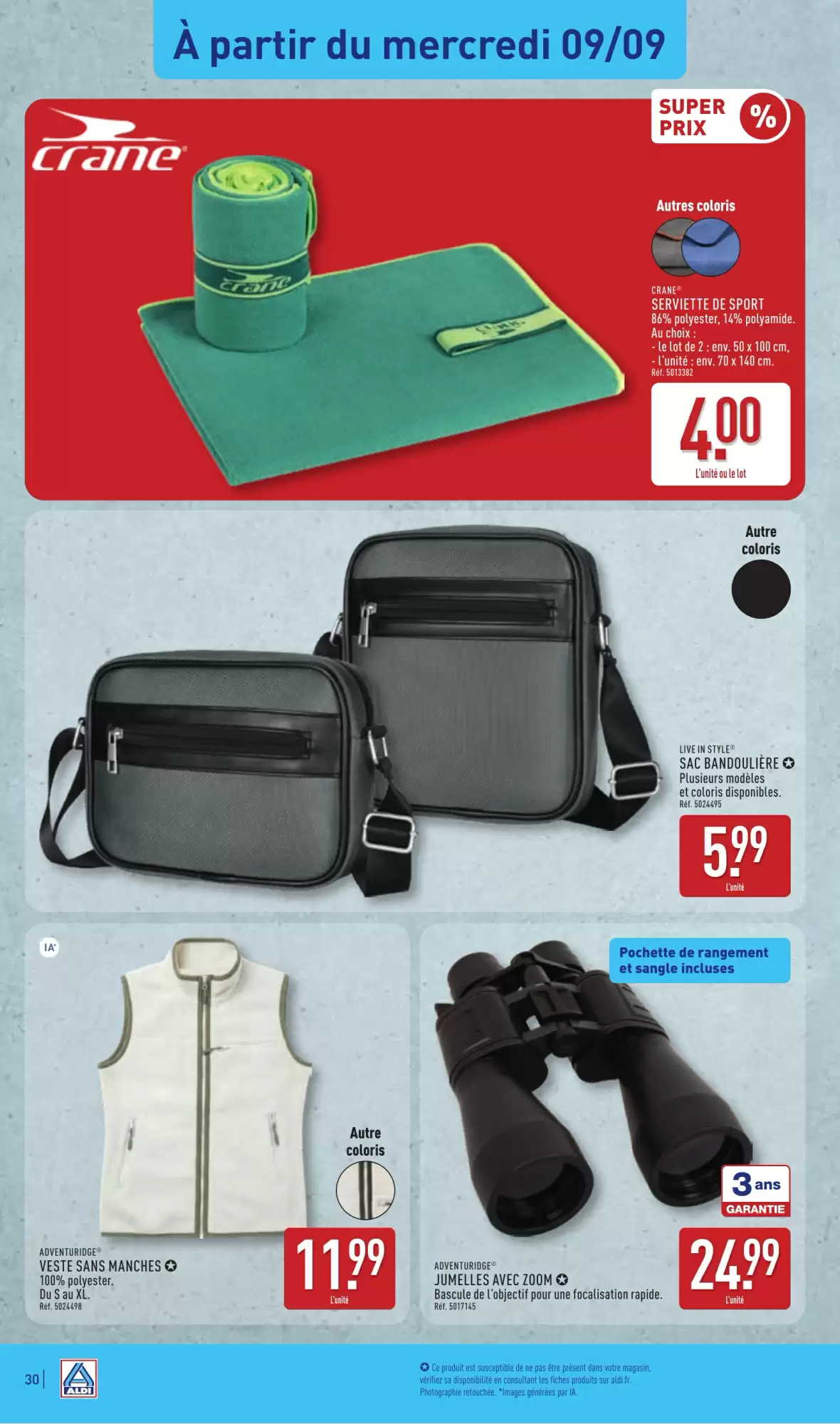 Catalogue Aldi du 8 au 14 septembre 2026 – page 1