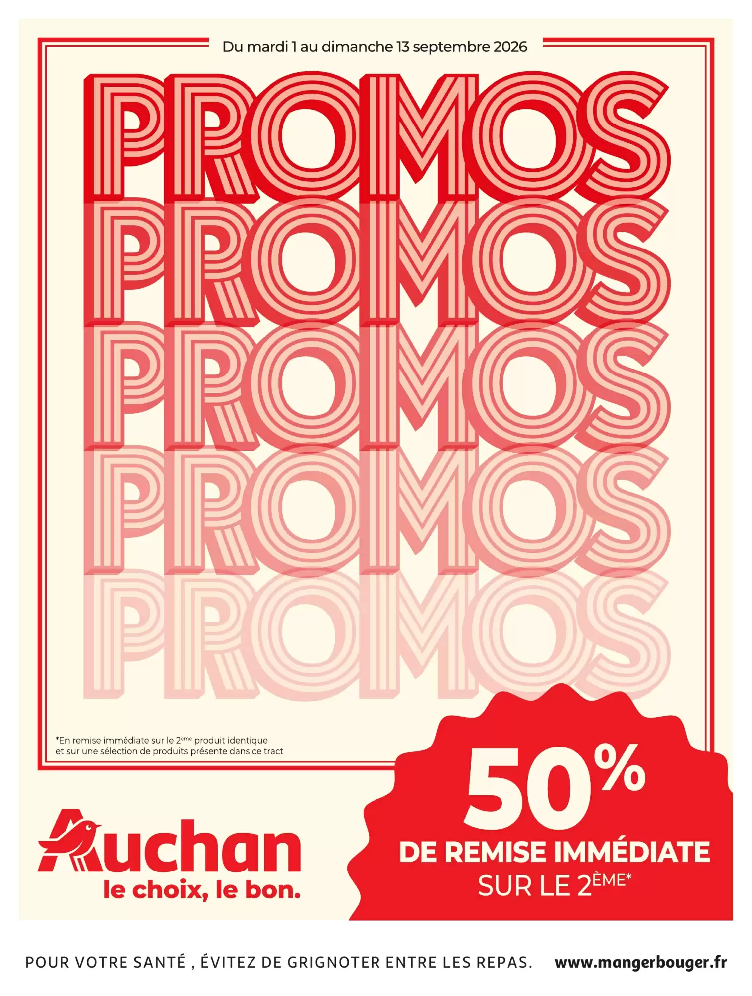 Catalogue Auchan du 1 au 13 septembre 2026 – page 1