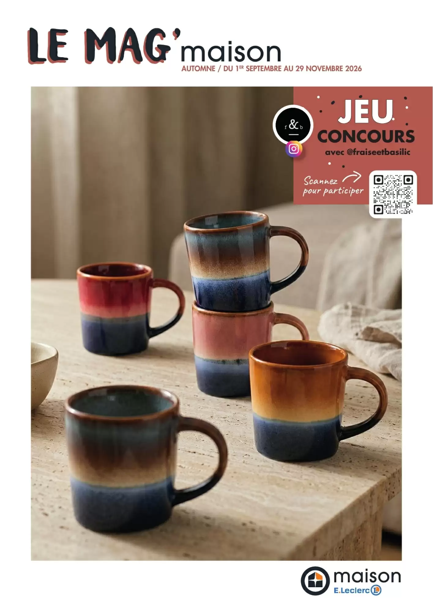 Catalogue E.Leclerc du 1 septembre au 29 novembre 2026 – page 1