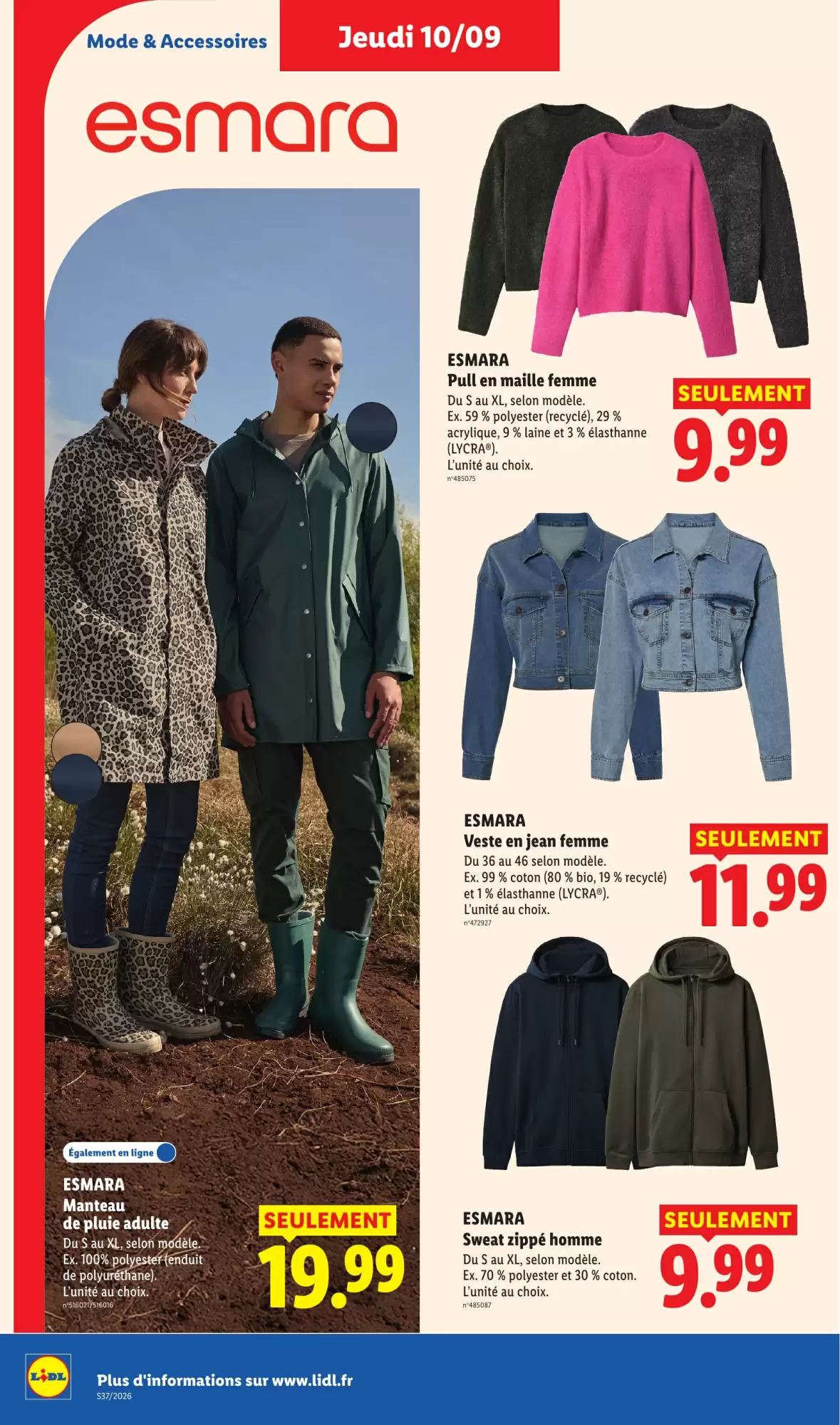 Catalogue Lidl du 10 au 16 septembre 2026 – page 4