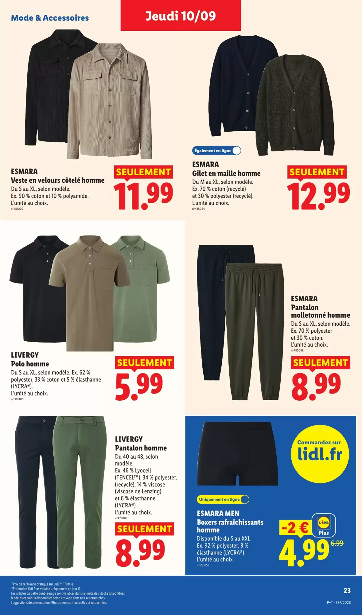 Catalogue Lidl du 10 au 16 septembre 2026 – page 5
