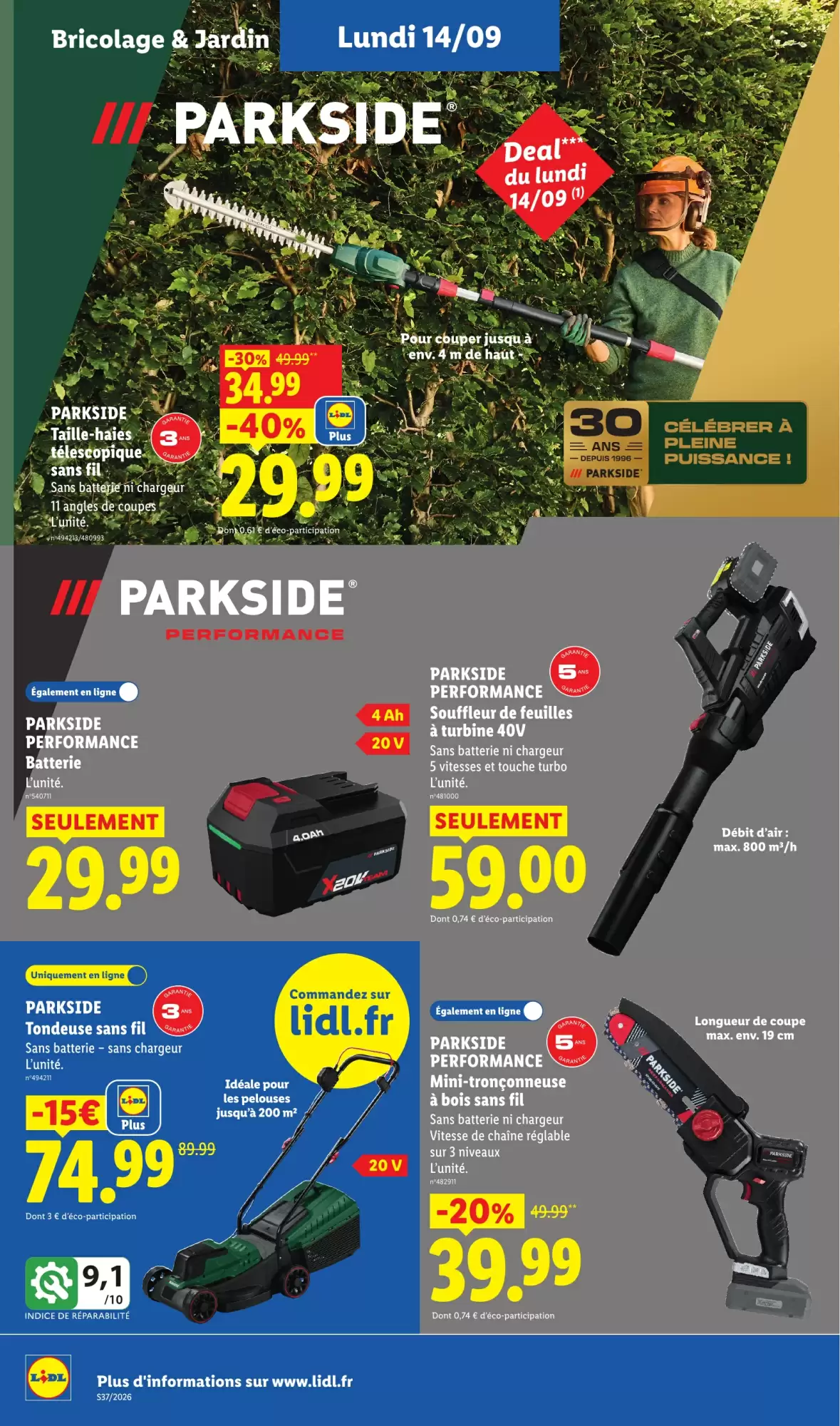 Catalogue Lidl du 10 au 16 septembre 2026 – page 1