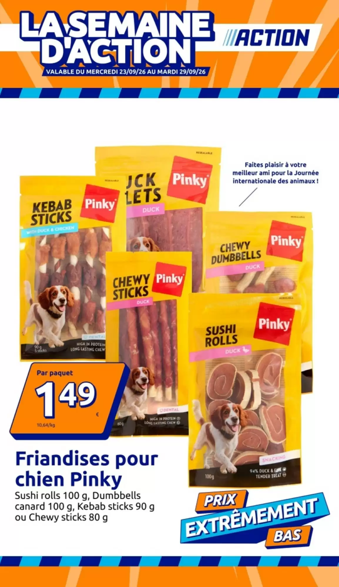Catalogue Action du 23 au 29 septembre 2026, page 1 sur 36