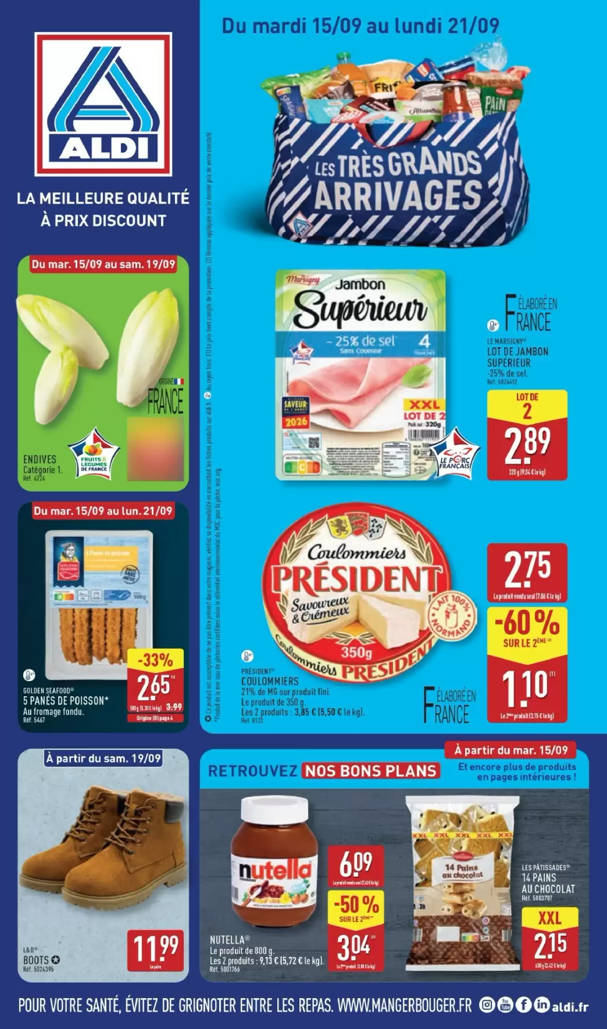 Catalogue Aldi du 15 au 21 septembre 2026 – page 1