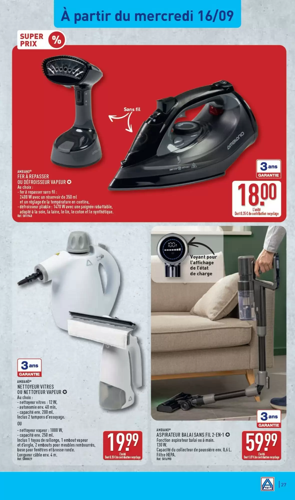 Catalogue Aldi du 15 au 21 septembre 2026 – page 29