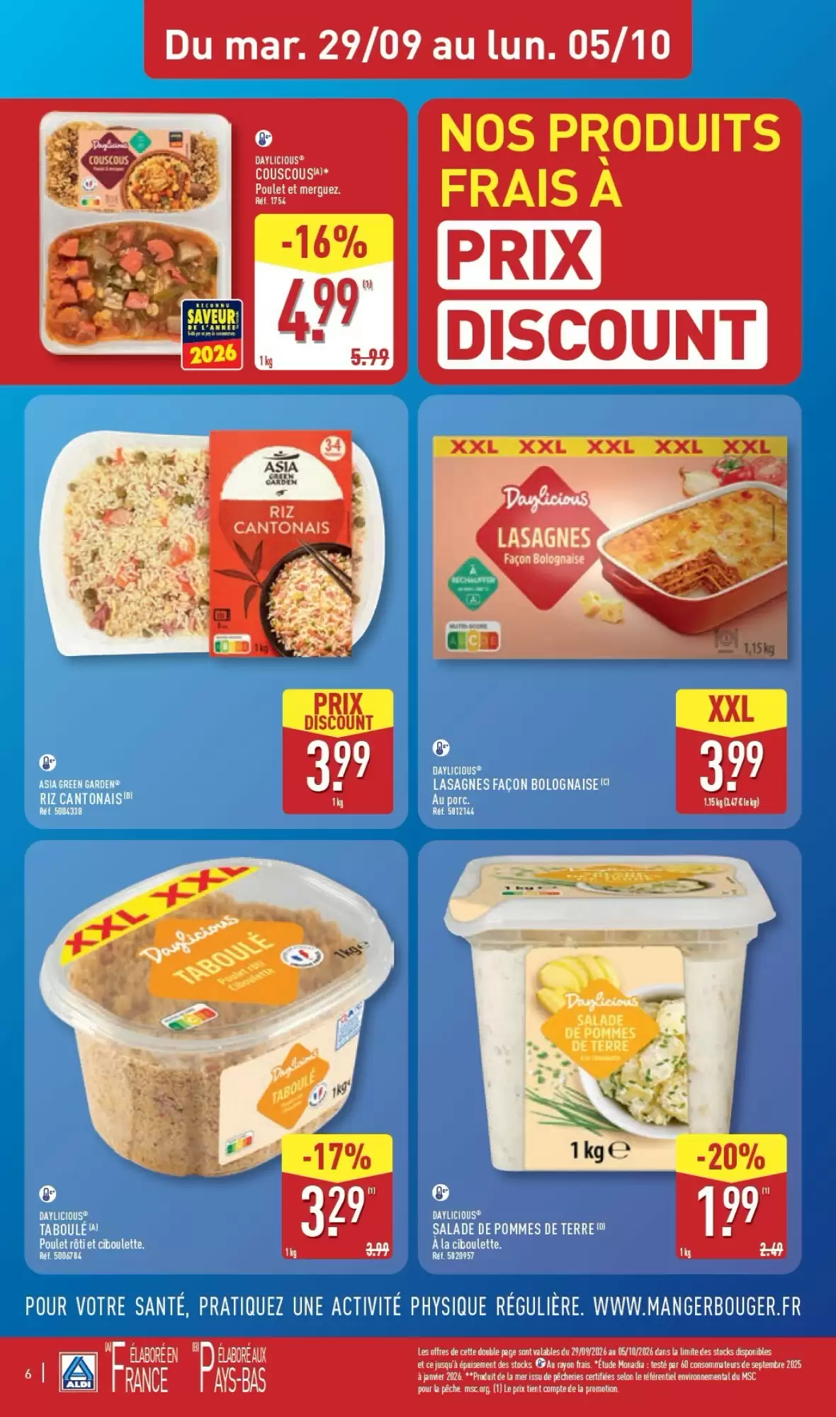 Catalogue Aldi du 29 septembre au 5 octobre 2026, page 8 sur 53