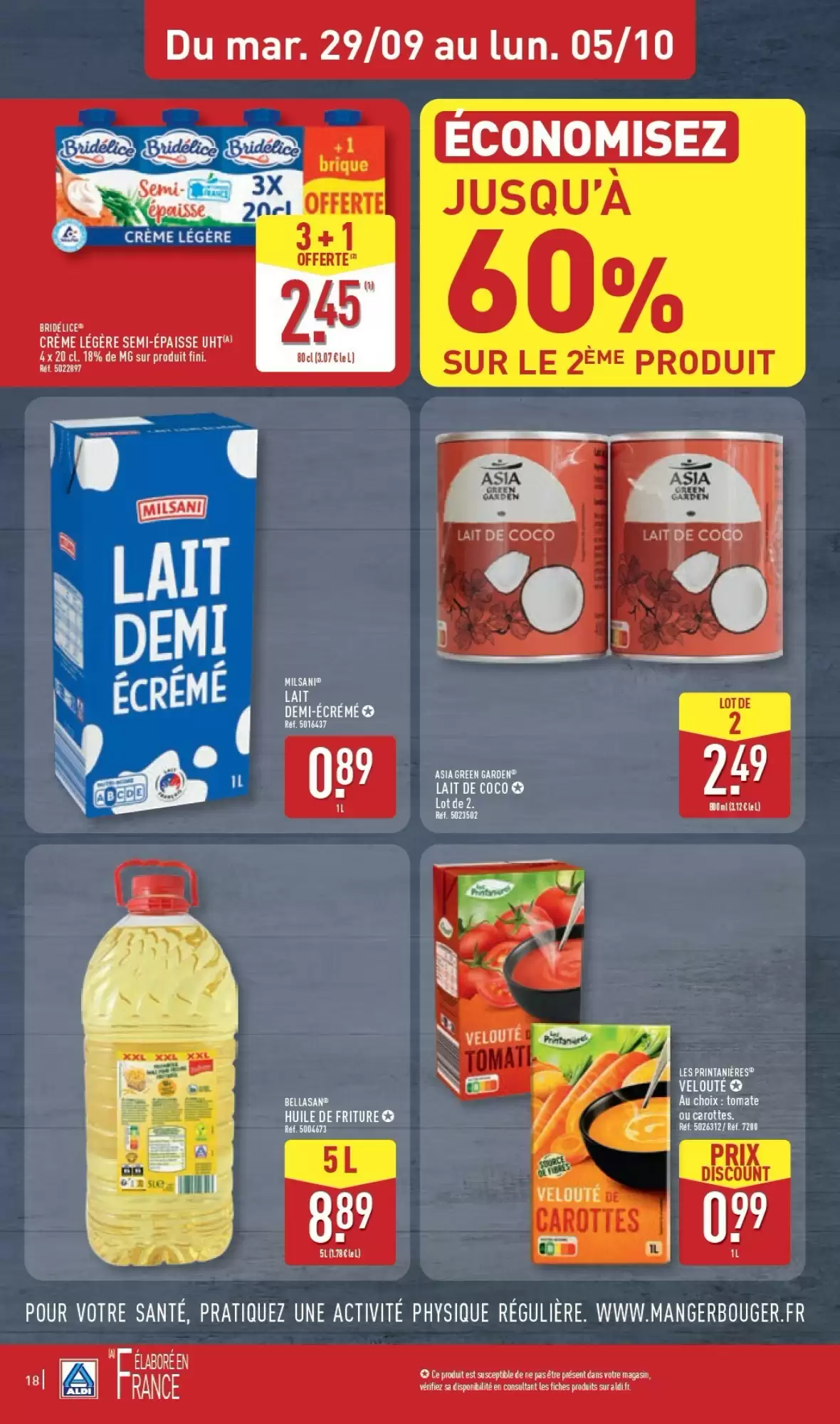 Catalogue Aldi du 29 septembre au 5 octobre 2026, page 20 sur 53