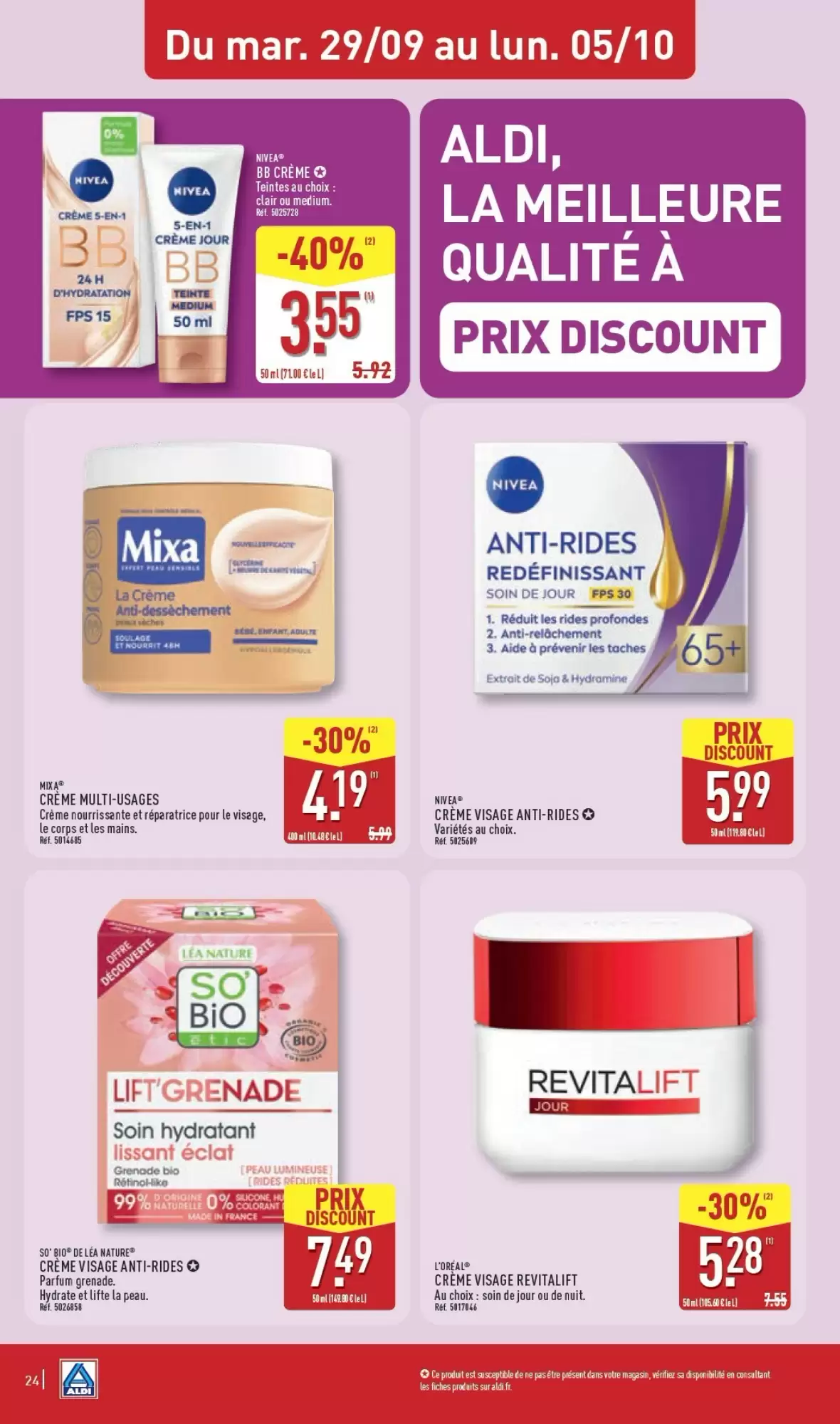 Catalogue Aldi du 29 septembre au 5 octobre 2026, page 26 sur 53