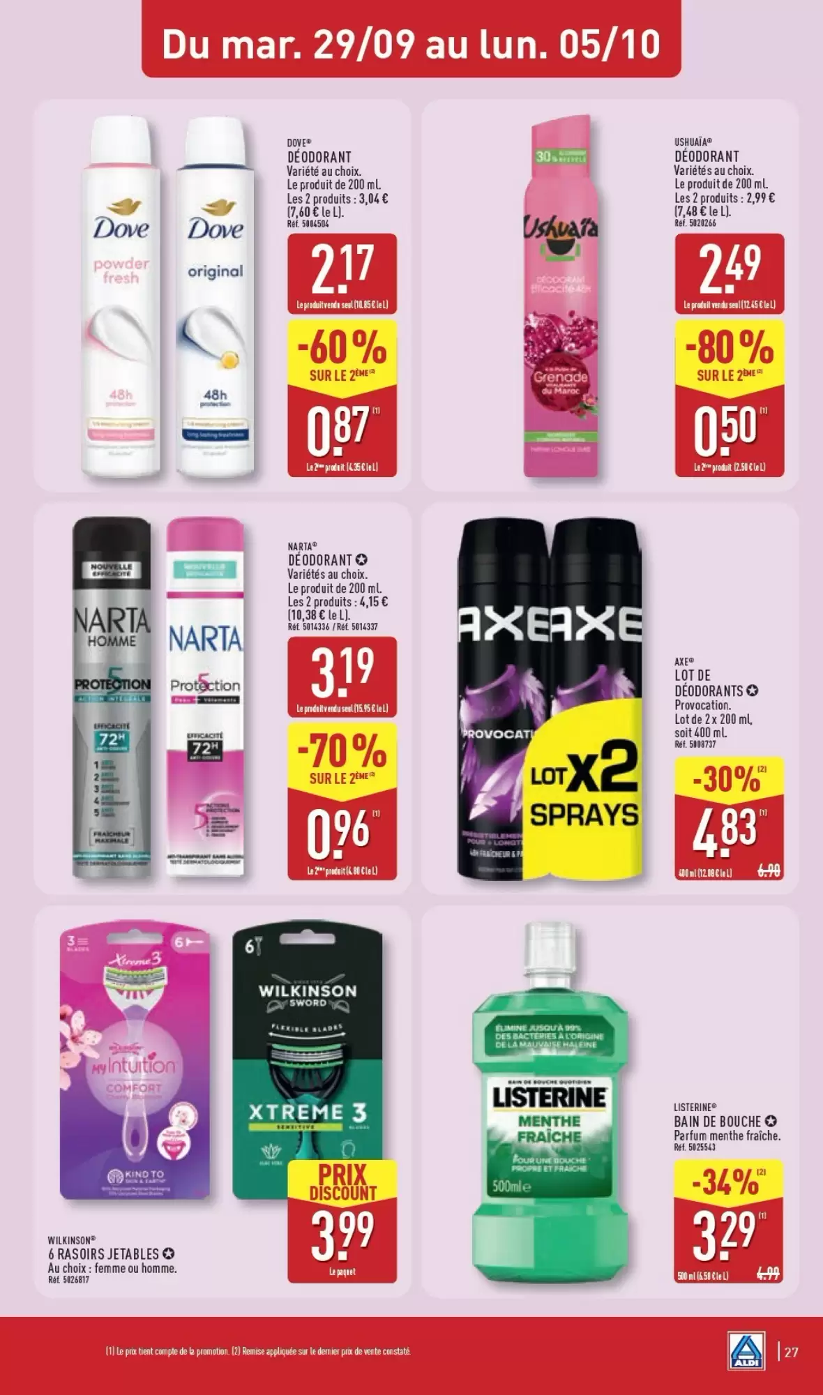 Catalogue Aldi du 29 septembre au 5 octobre 2026, page 29 sur 53
