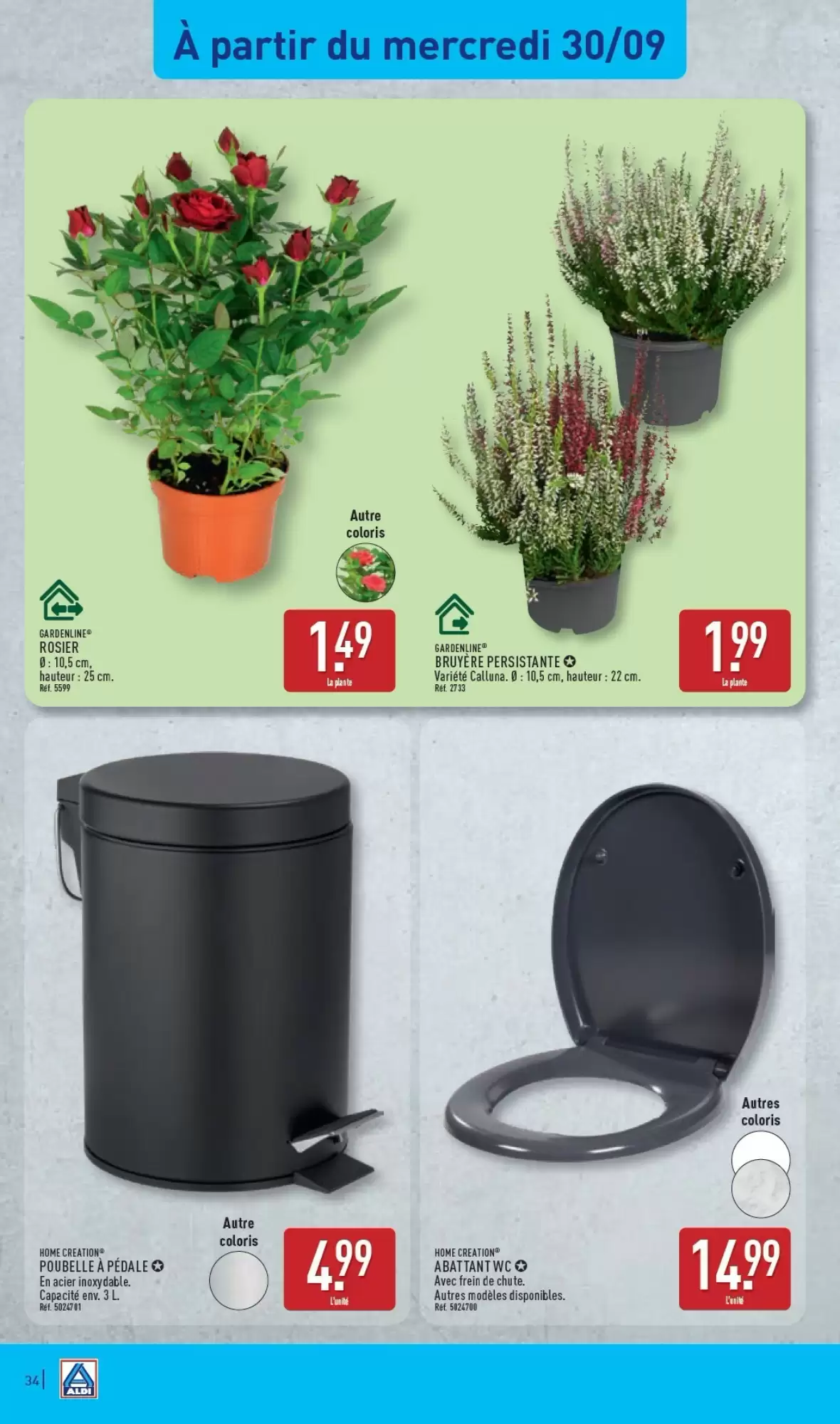 Catalogue Aldi du 29 septembre au 5 octobre 2026, page 36 sur 53