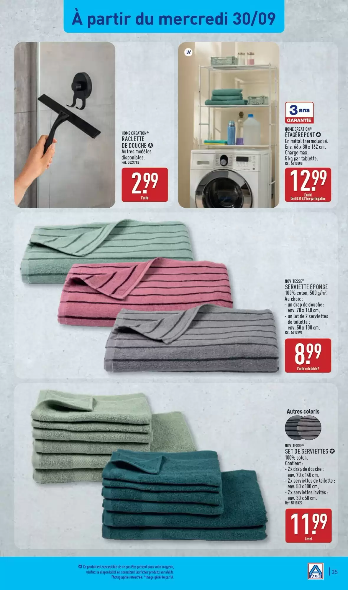 Catalogue Aldi du 29 septembre au 5 octobre 2026, page 37 sur 53