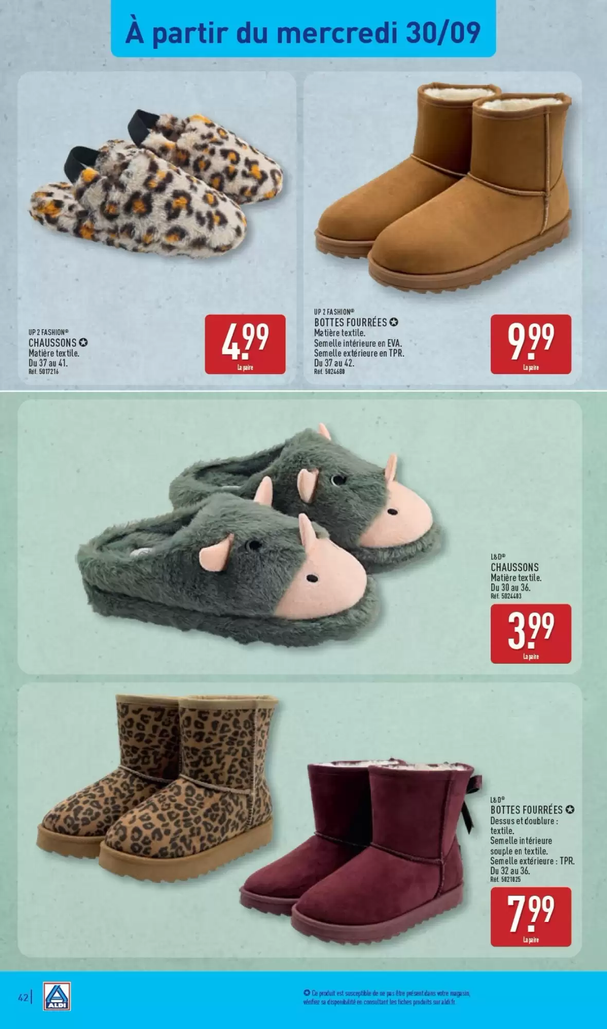 Catalogue Aldi du 29 septembre au 5 octobre 2026, page 44 sur 53