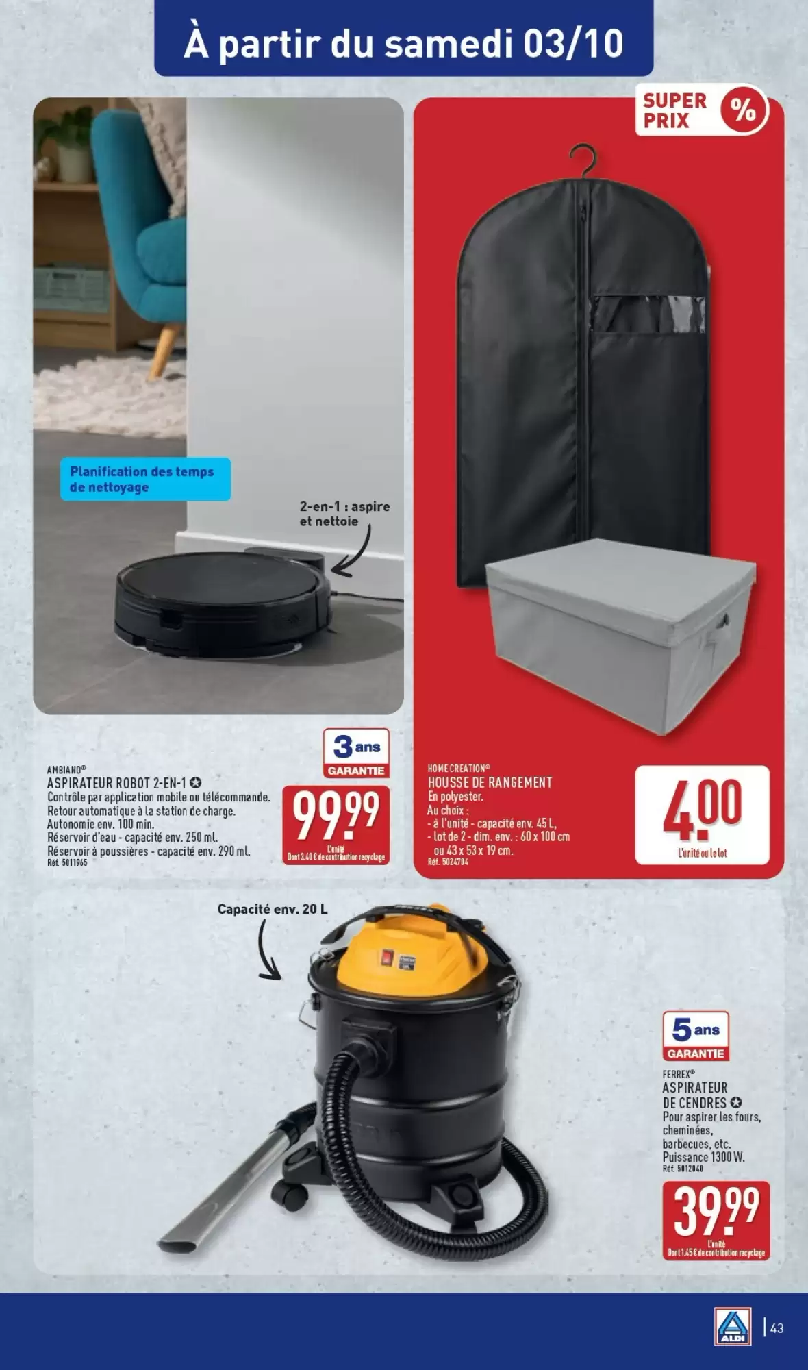 Catalogue Aldi du 29 septembre au 5 octobre 2026, page 45 sur 53