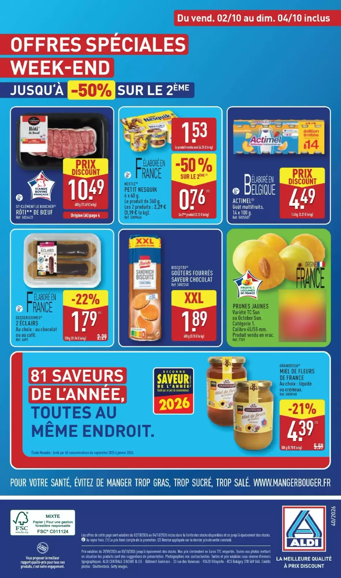Catalogue Aldi du 29 septembre au 5 octobre 2026, page 52 sur 53