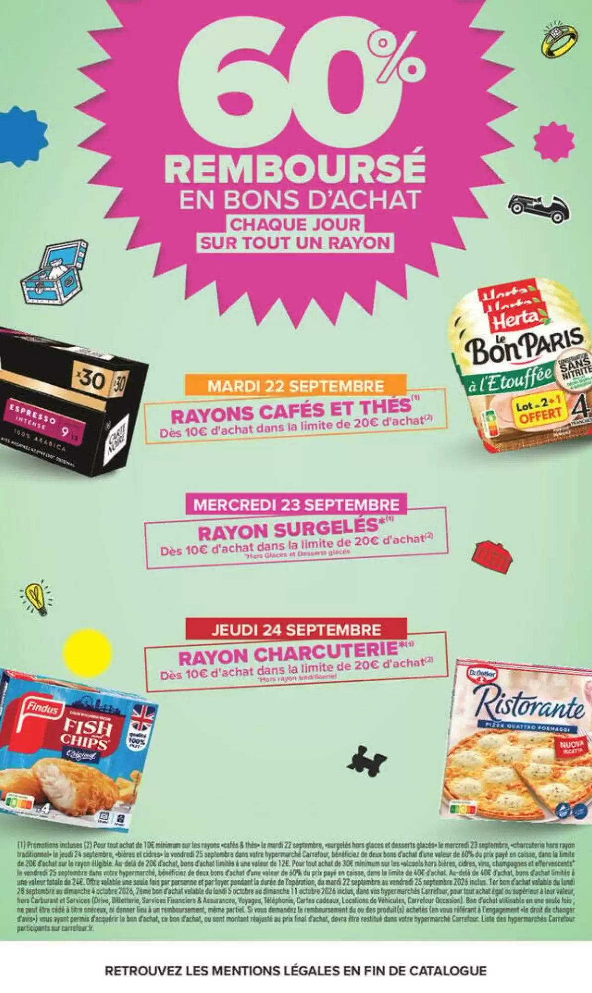 Catalogue Carrefour du 22 septembre au 5 octobre 2026, page 4 sur 87