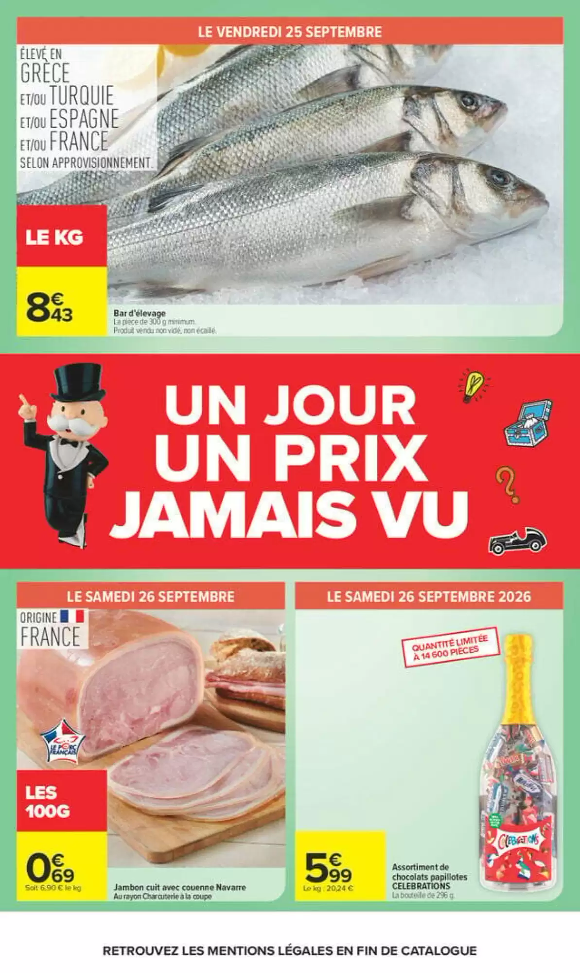 Catalogue Carrefour du 22 septembre au 5 octobre 2026, page 7 sur 87