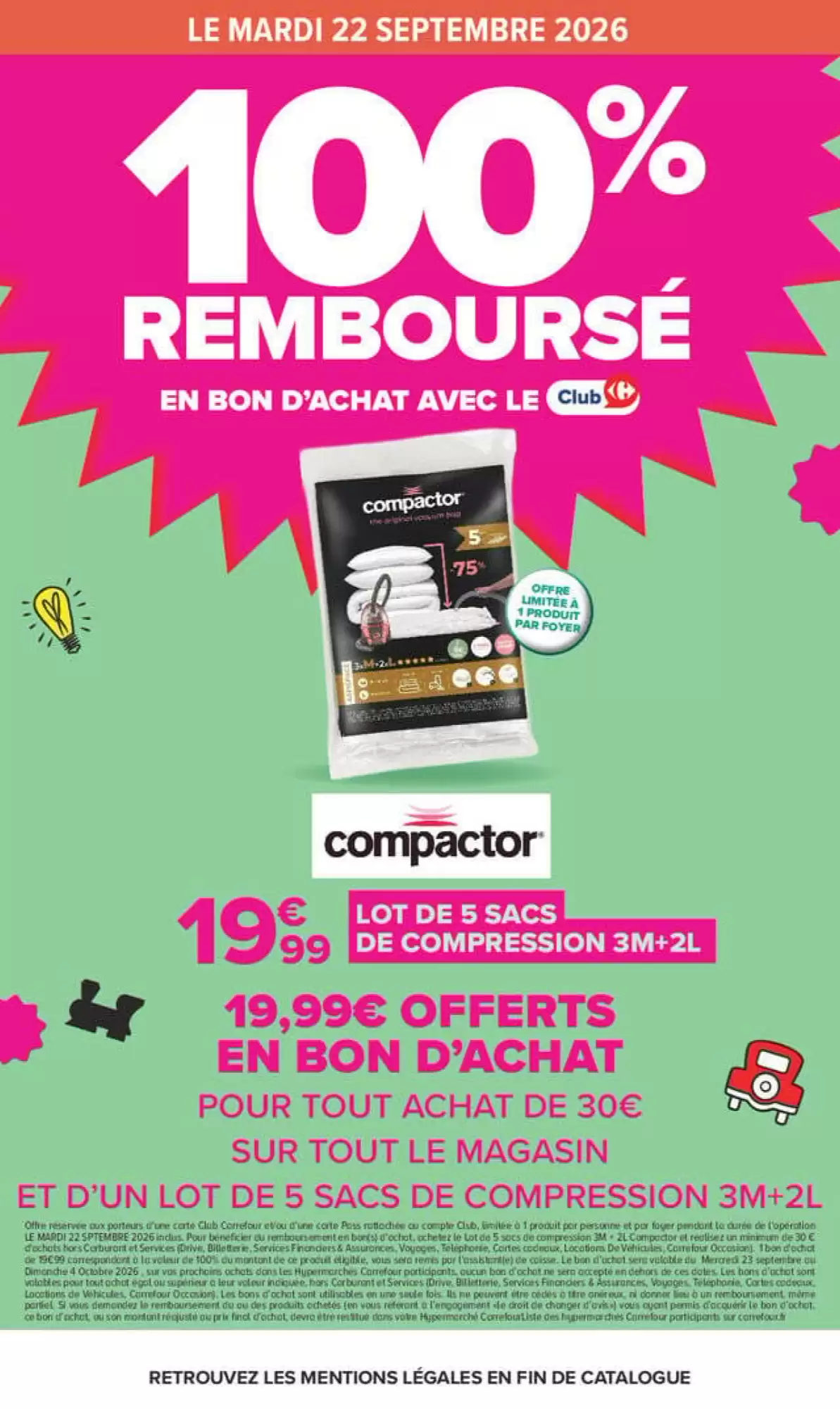 Catalogue Carrefour du 22 septembre au 5 octobre 2026, page 8 sur 87