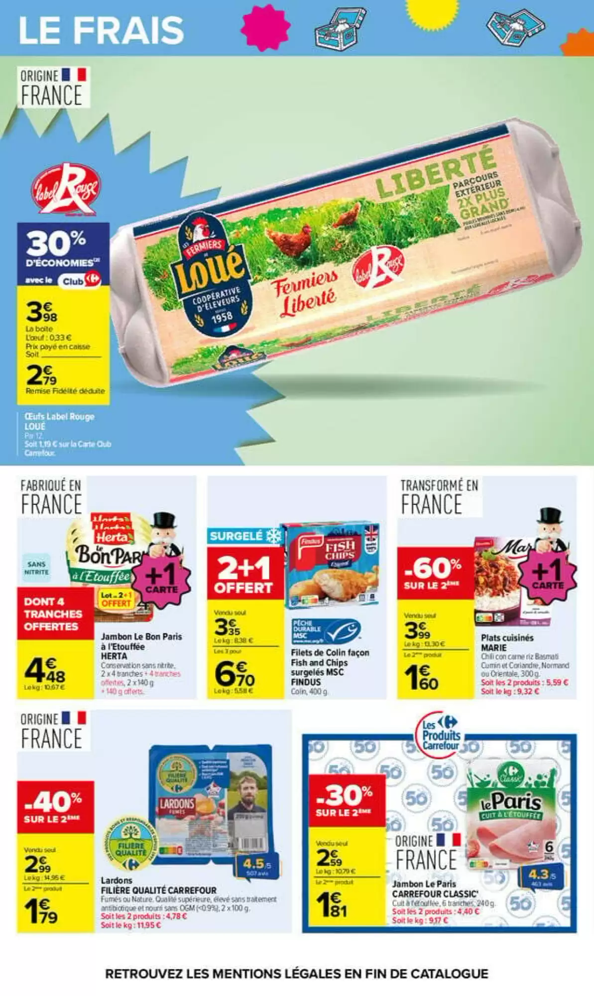 Catalogue Carrefour du 22 septembre au 5 octobre 2026, page 20 sur 87