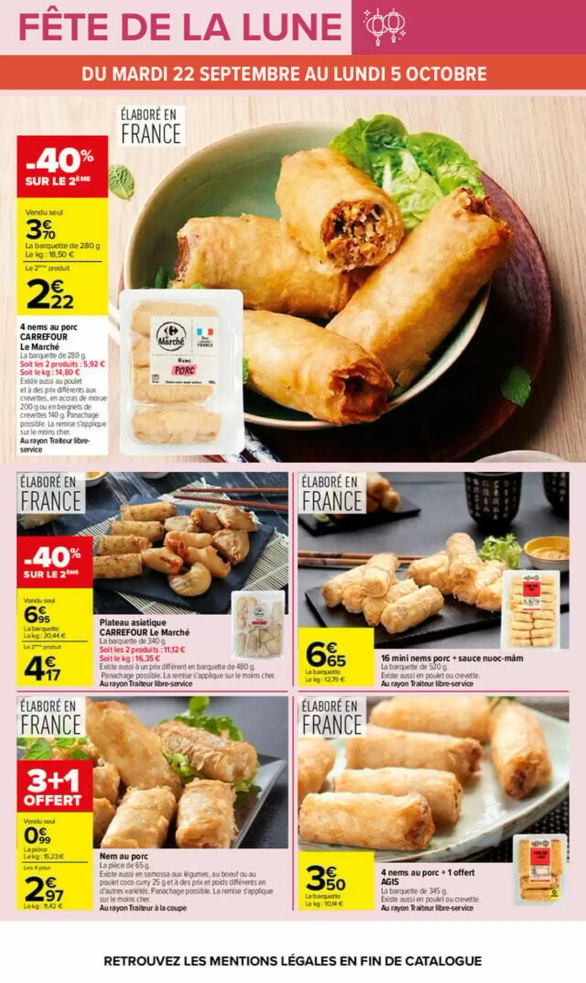 Catalogue Carrefour du 22 septembre au 5 octobre 2026, page 24 sur 87