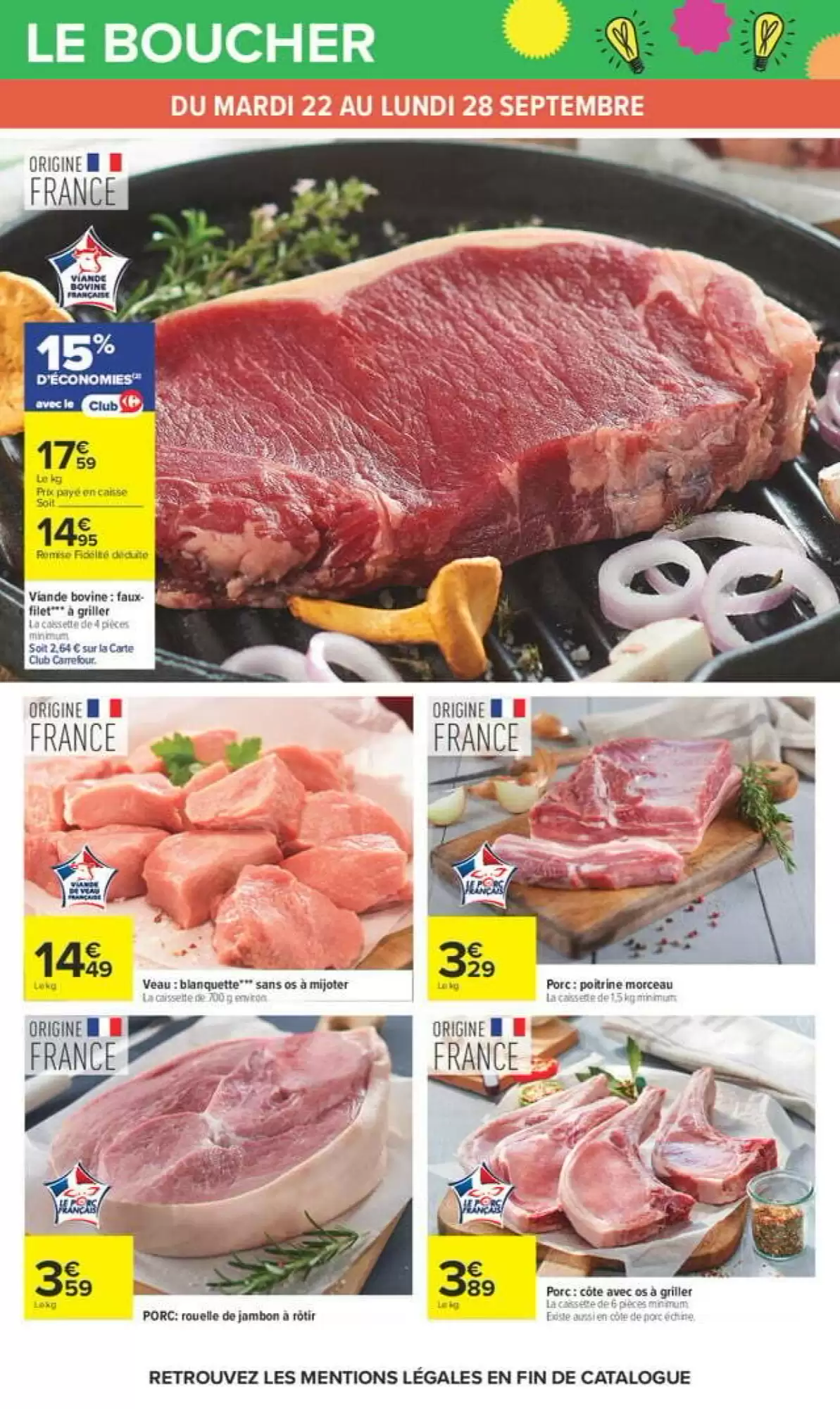 Catalogue Carrefour du 22 septembre au 5 octobre 2026, page 30 sur 87