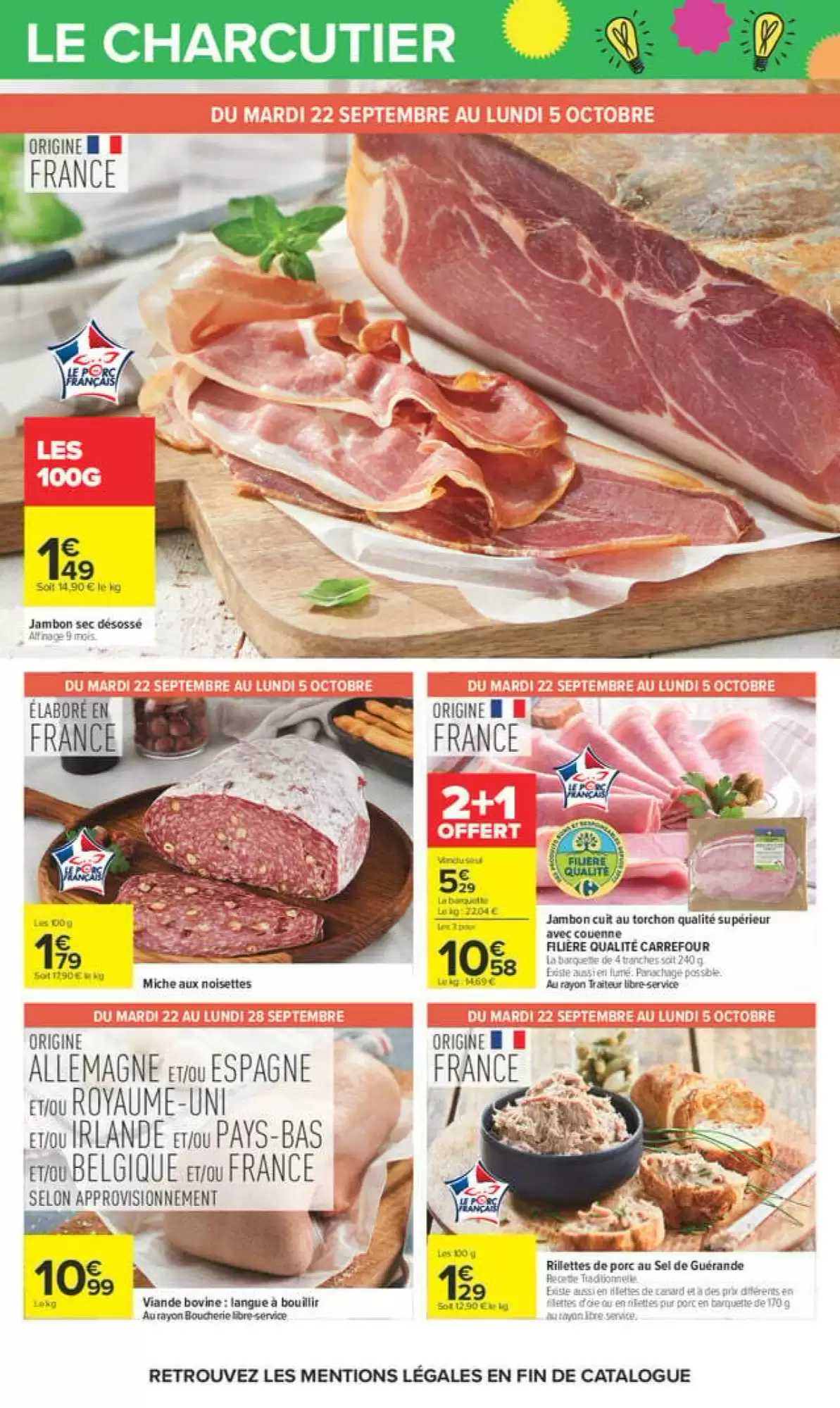 Catalogue Carrefour du 22 septembre au 5 octobre 2026, page 33 sur 87