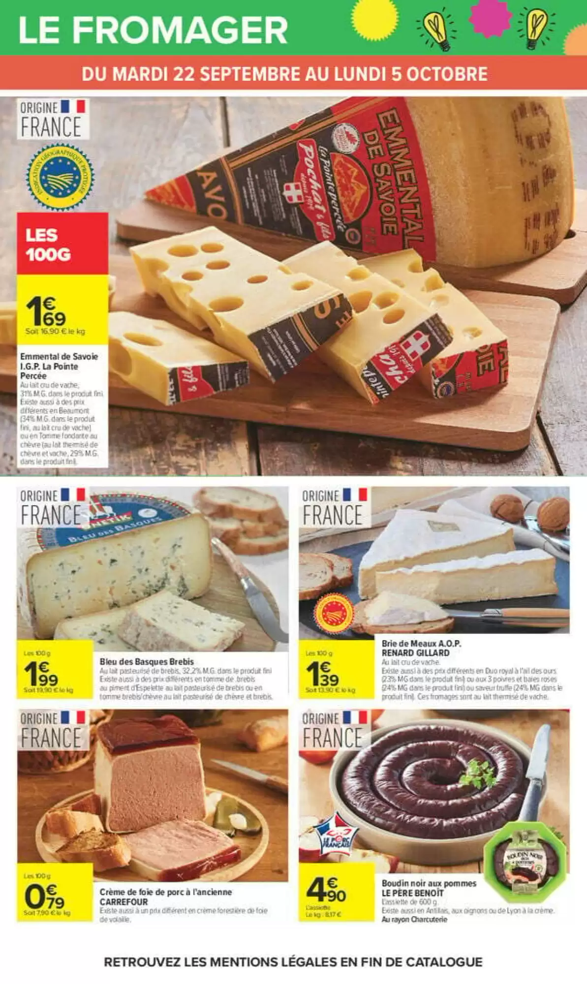 Catalogue Carrefour du 22 septembre au 5 octobre 2026, page 34 sur 87