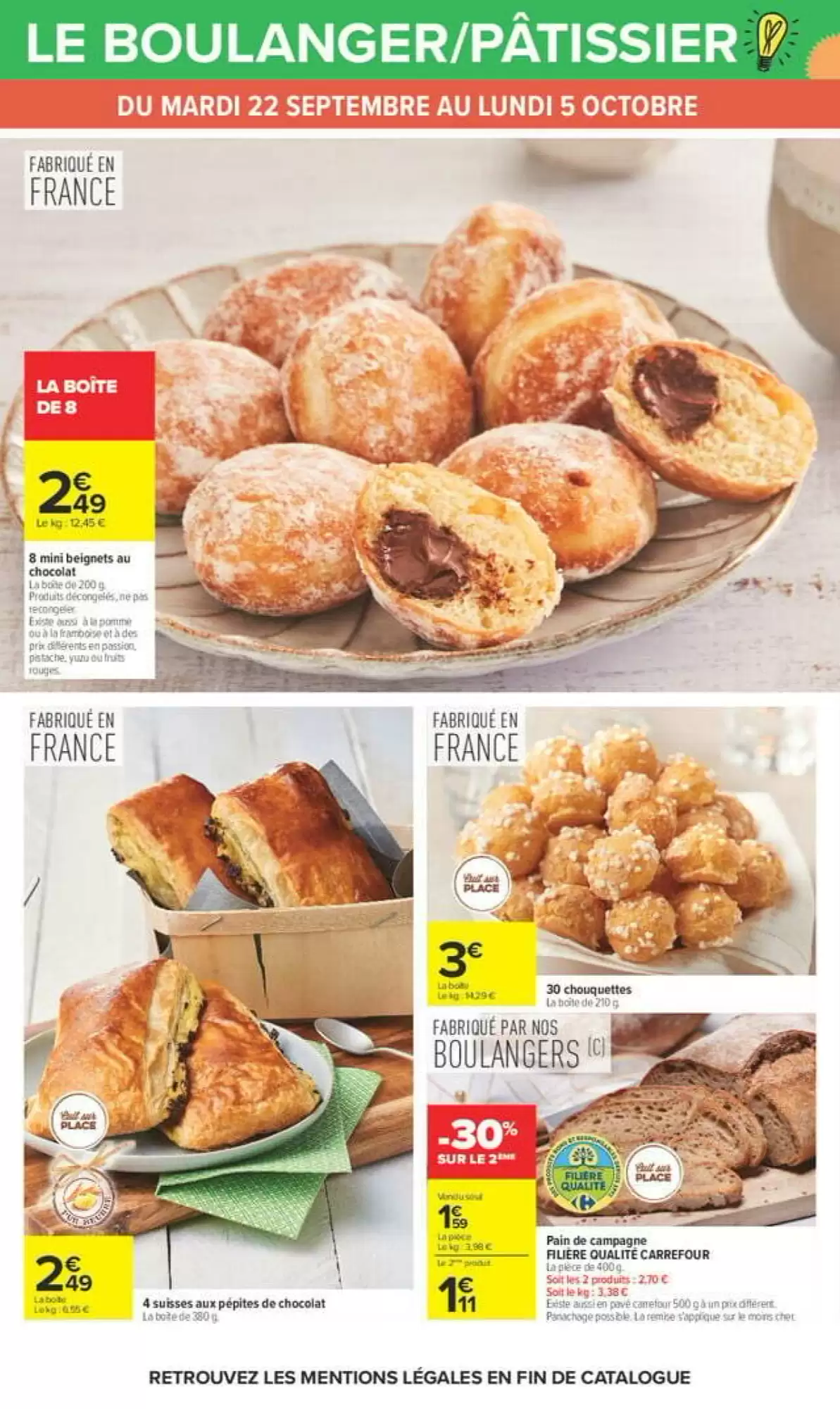 Catalogue Carrefour du 22 septembre au 5 octobre 2026, page 36 sur 87