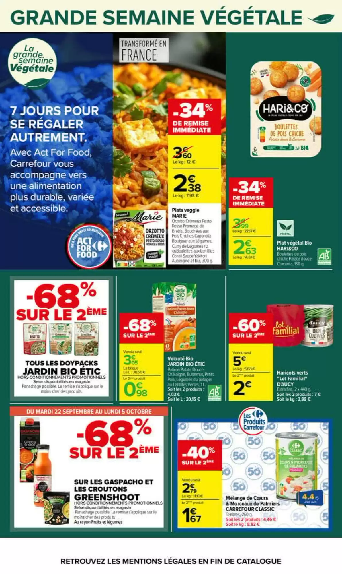 Catalogue Carrefour du 22 septembre au 5 octobre 2026, page 38 sur 87