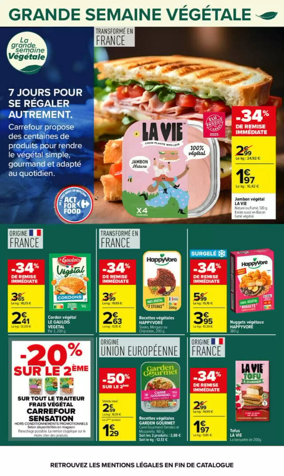 Catalogue Carrefour du 22 septembre au 5 octobre 2026, page 39 sur 87