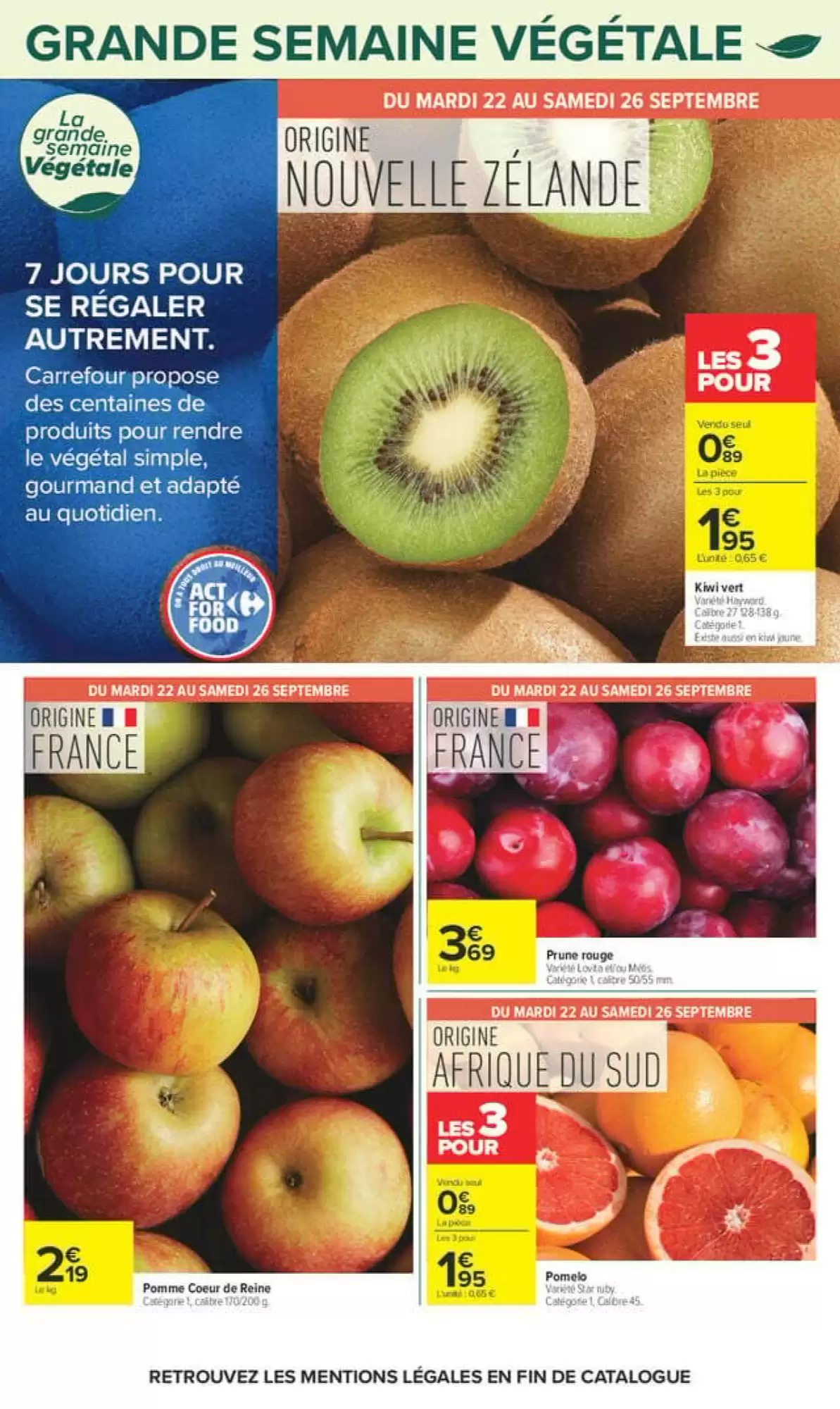 Catalogue Carrefour du 22 septembre au 5 octobre 2026, page 41 sur 87