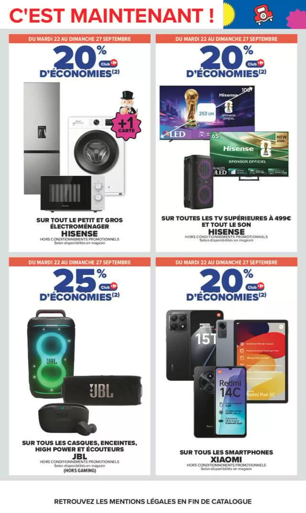 Catalogue Carrefour du 22 septembre au 5 octobre 2026, page 58 sur 87