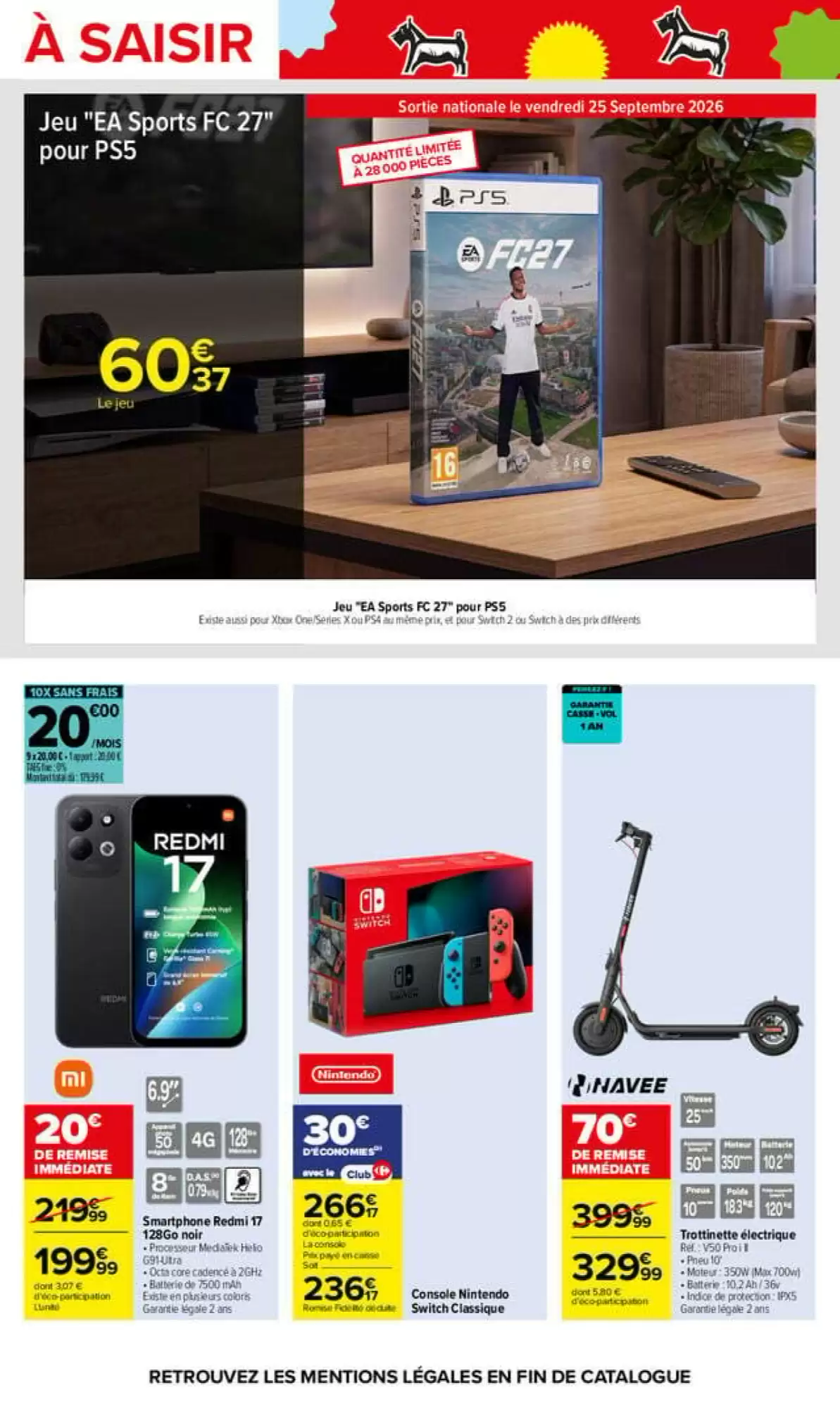 Catalogue Carrefour du 22 septembre au 5 octobre 2026, page 79 sur 87
