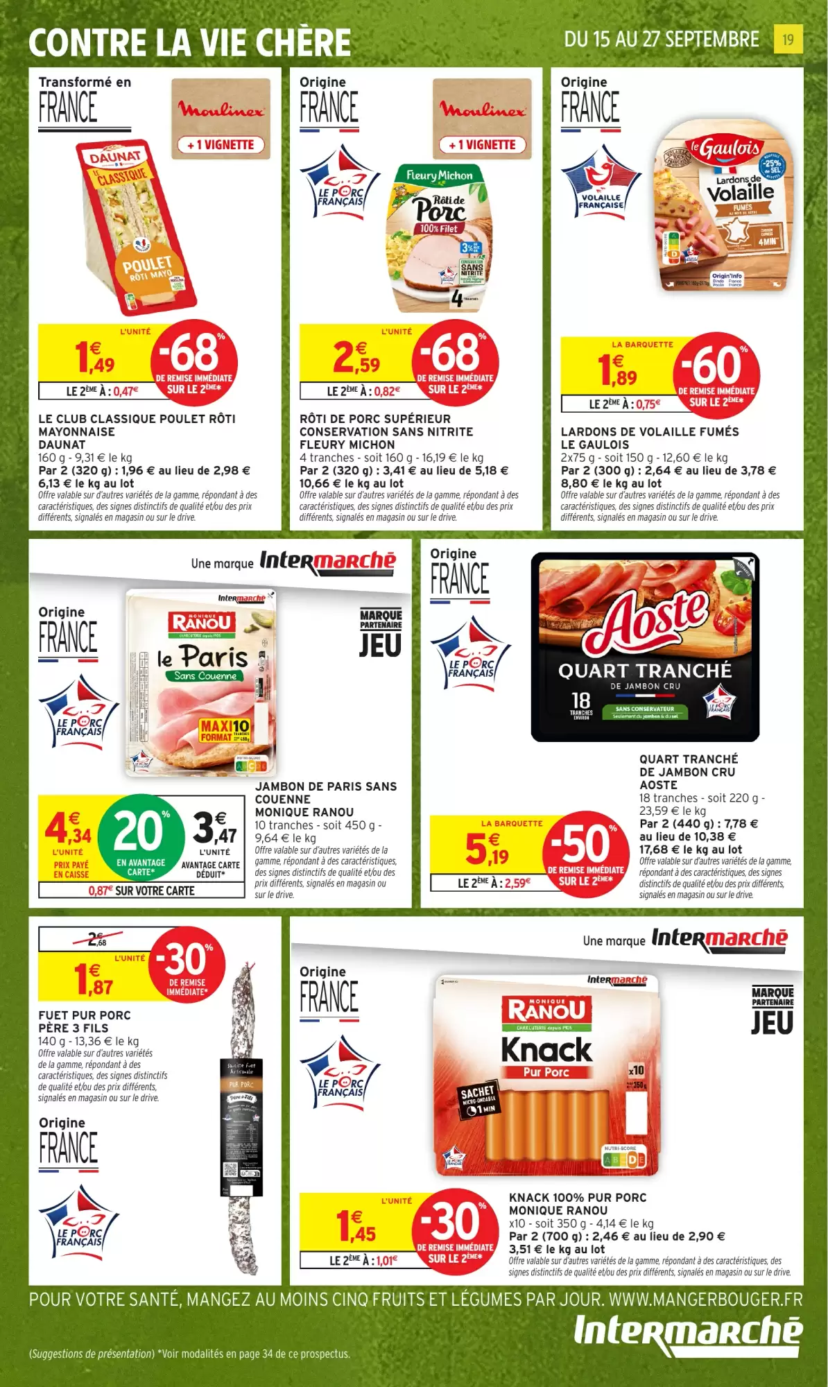 Catalogue Intermarché Hyper du 15 au 27 septembre 2026 – page 19