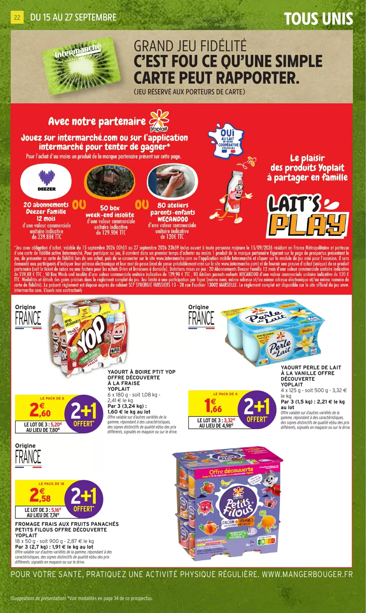Catalogue Intermarché Hyper du 15 au 27 septembre 2026 – page 22