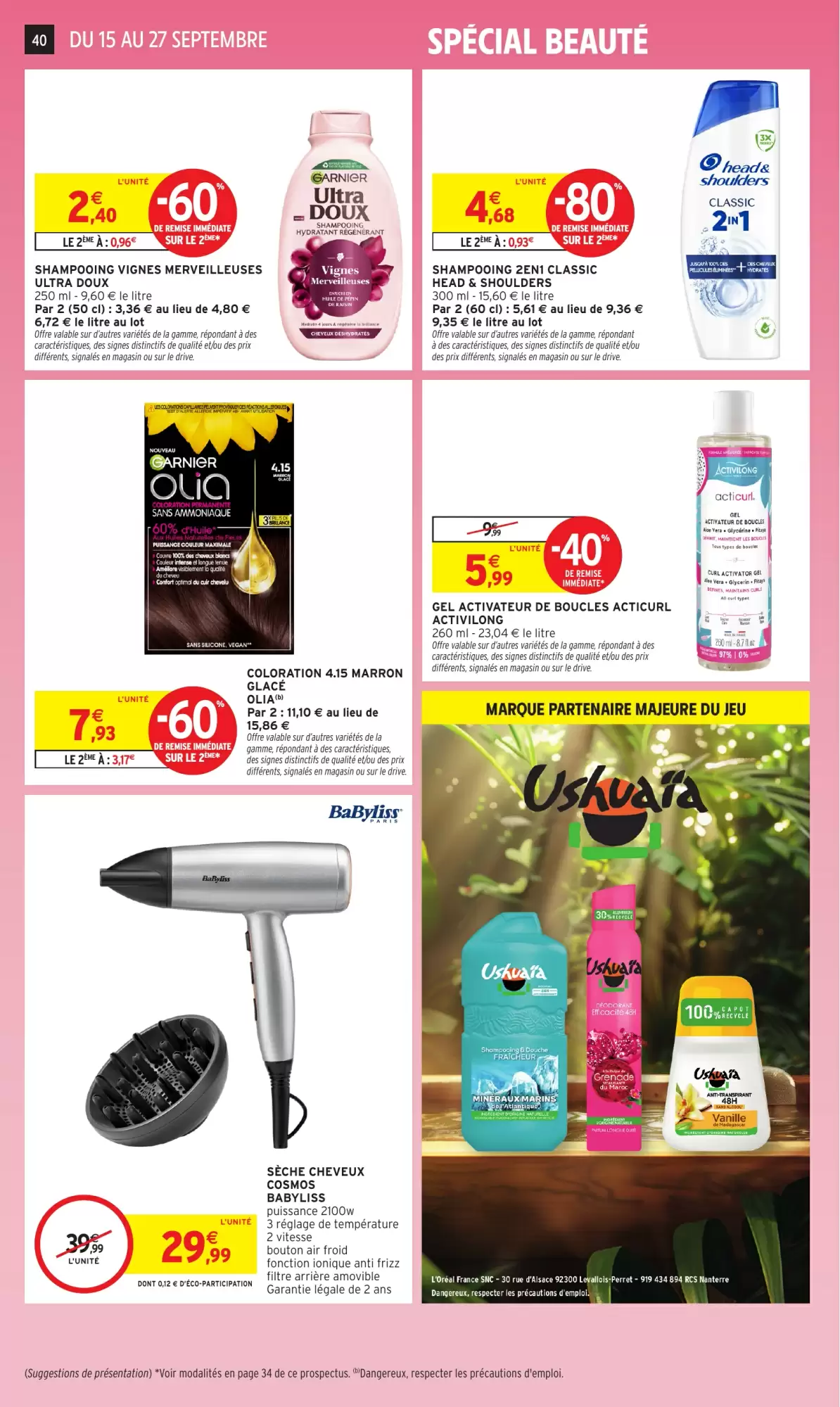 Catalogue Intermarché Hyper du 15 au 27 septembre 2026 – page 40