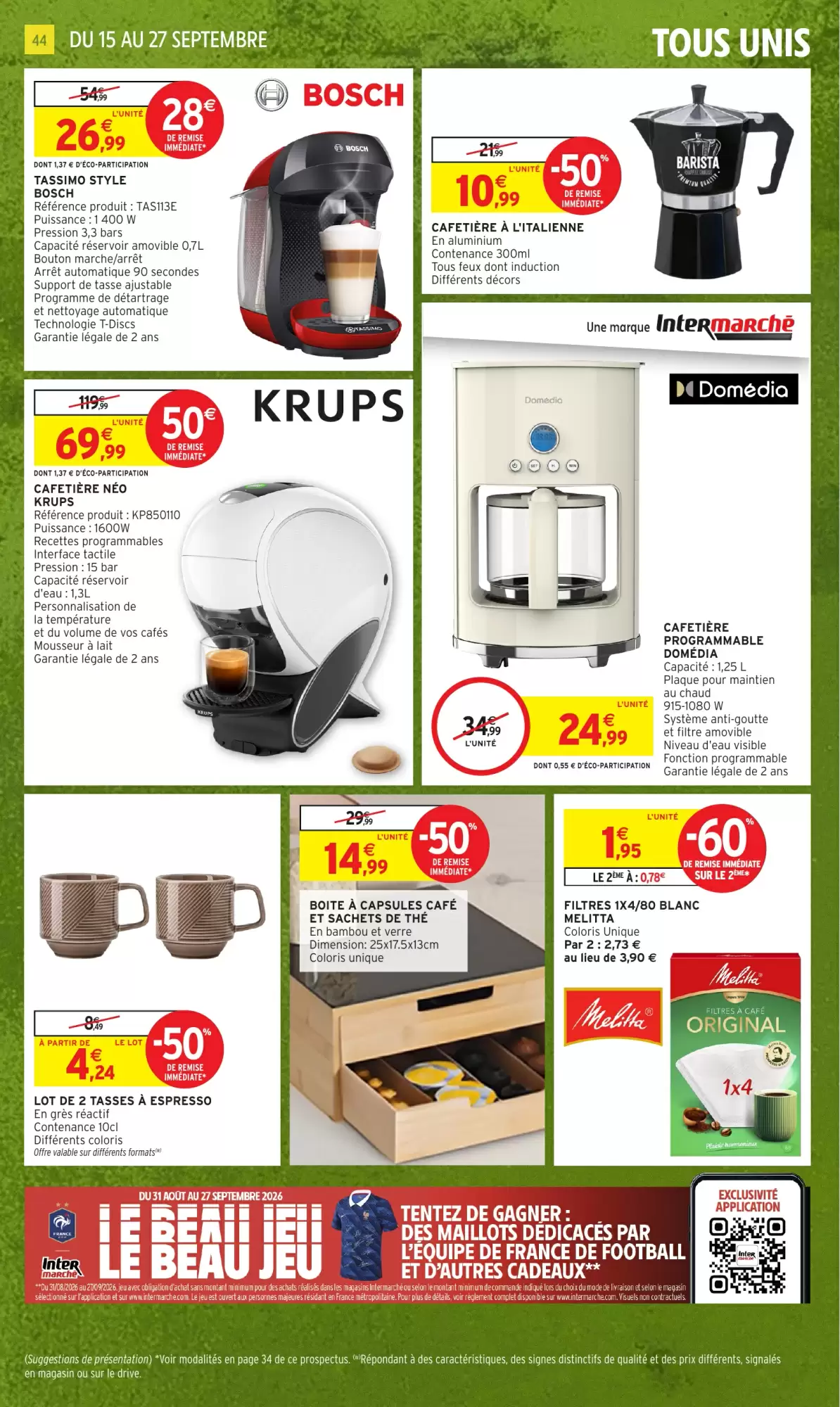 Catalogue Intermarché Hyper du 15 au 27 septembre 2026 – page 44