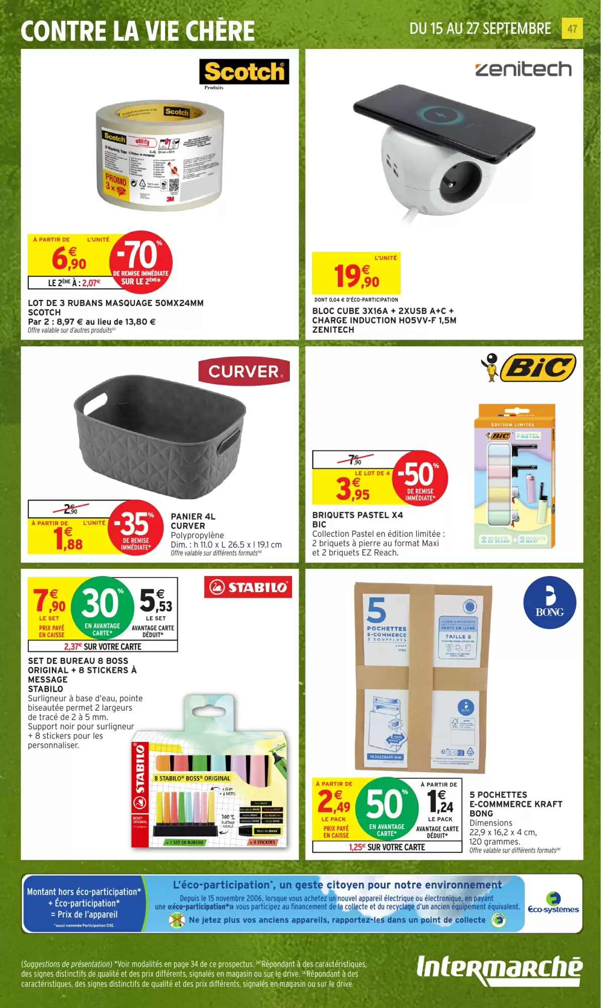 Catalogue Intermarché Hyper du 15 au 27 septembre 2026 – page 47