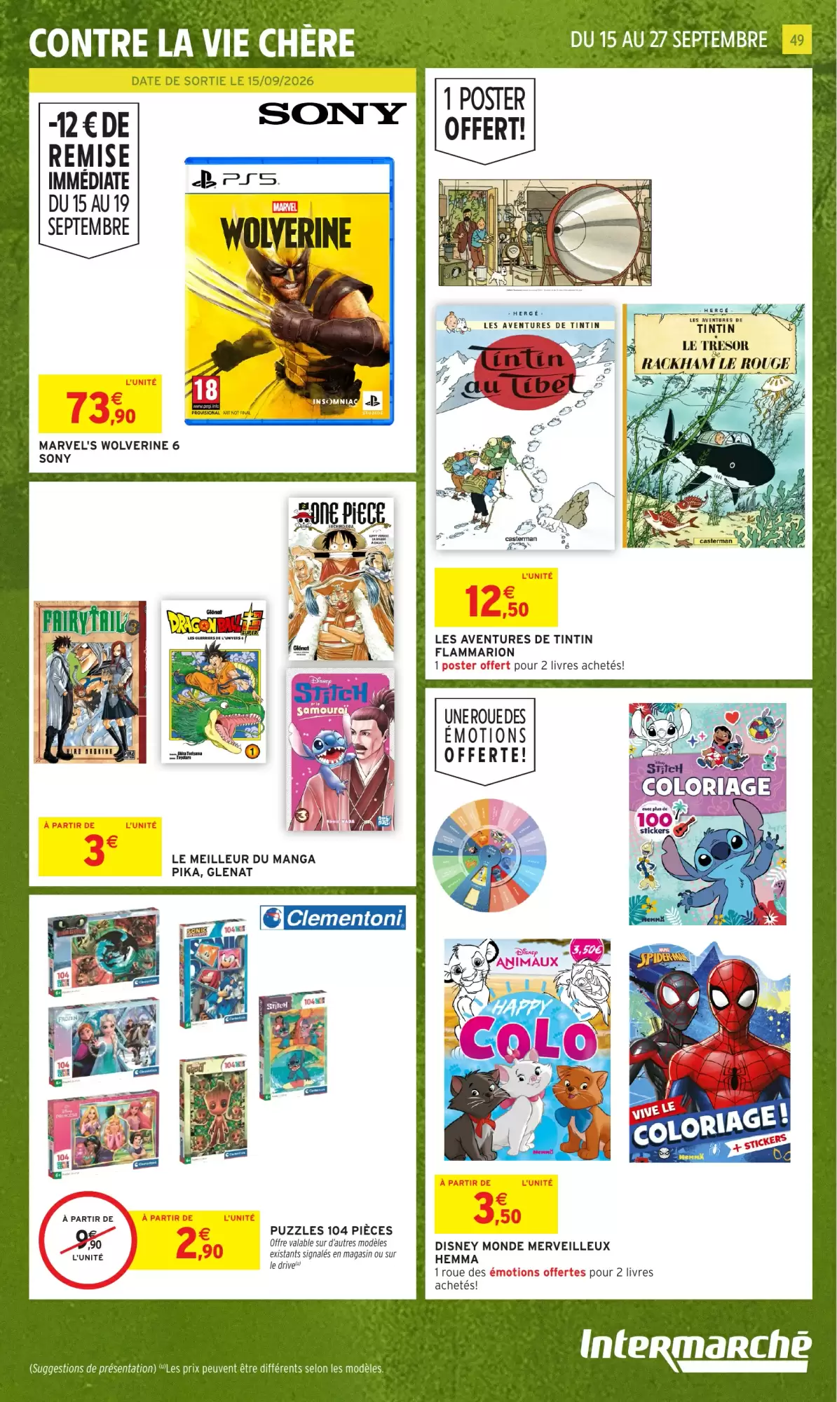 Catalogue Intermarché Hyper du 15 au 27 septembre 2026 – page 49