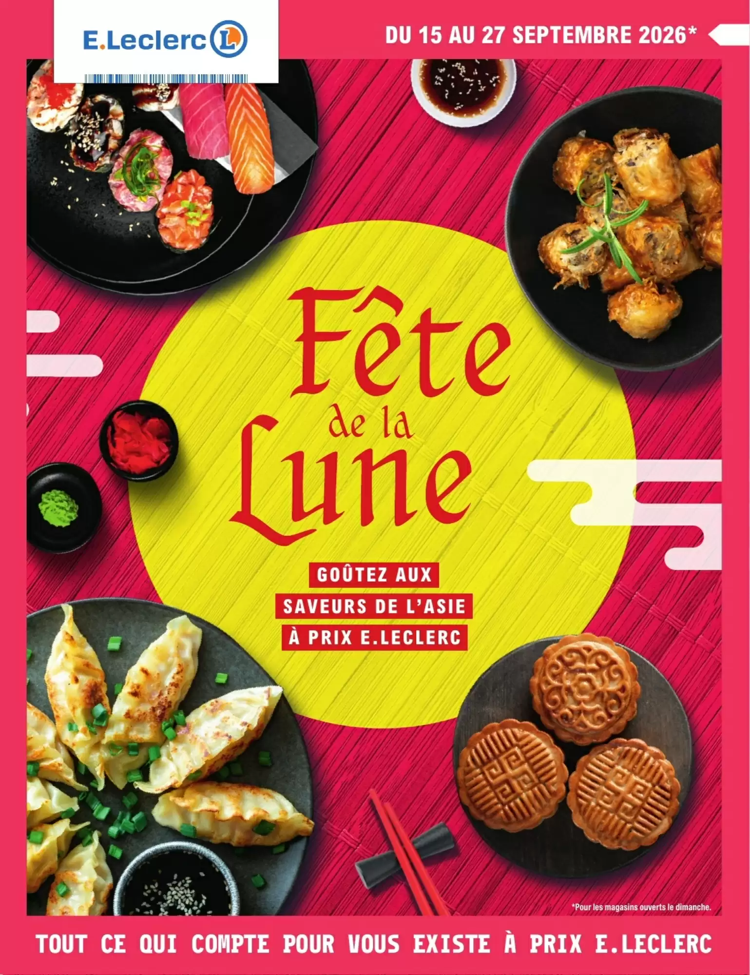 Catalogue E.Leclerc Fête de la Lune, page 1 sur 32