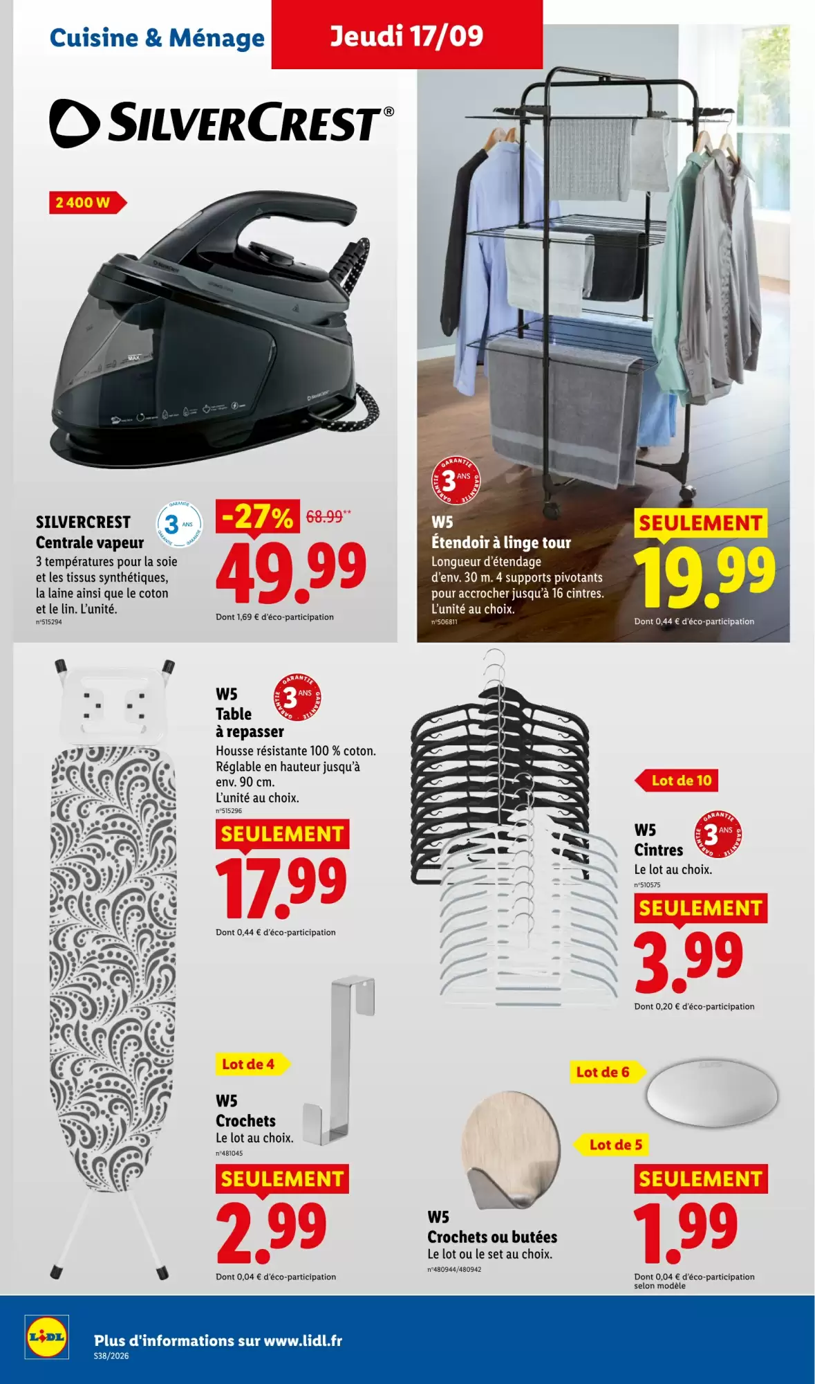 Catalogue Lidl du 17 au 23 septembre 2026 – page 40